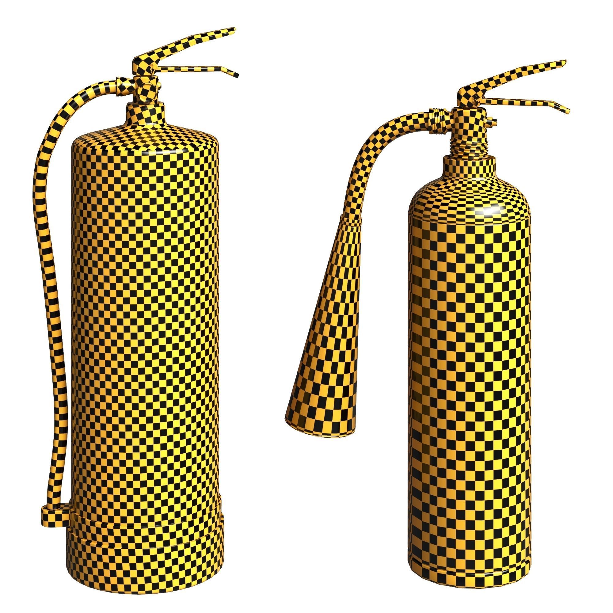 Fire Extinguisher 3D model_6