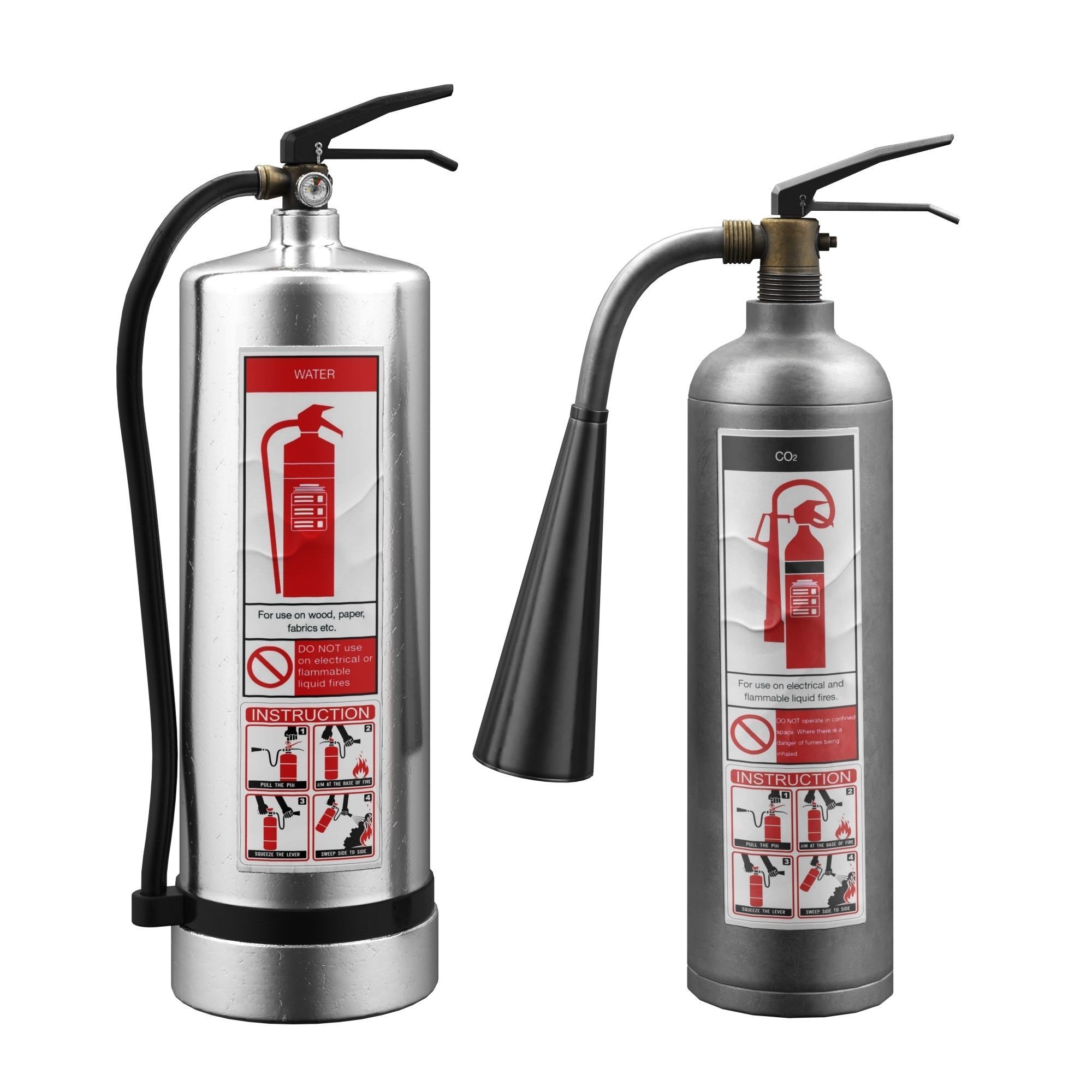 Fire Extinguisher 3D model_1
