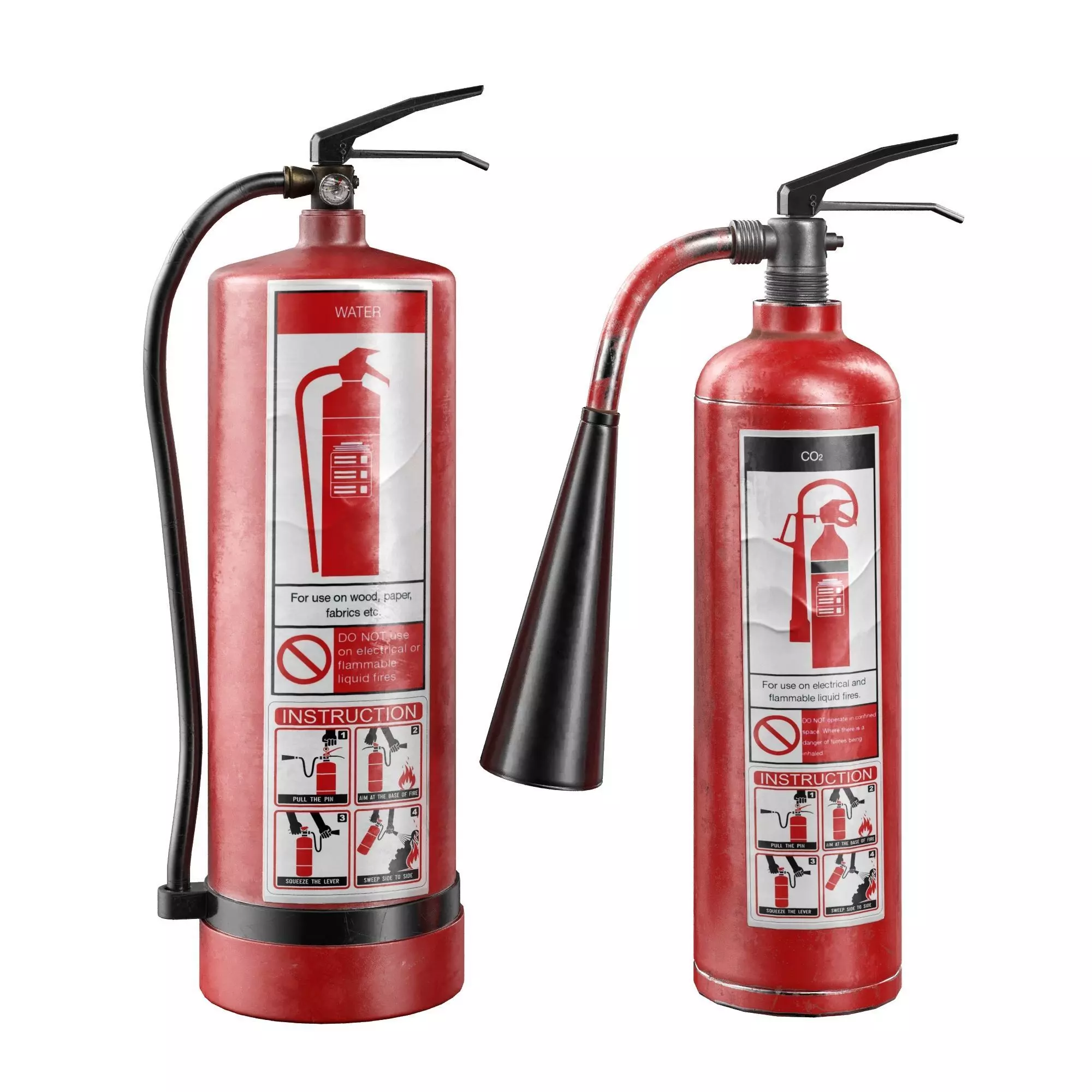 Fire Extinguisher 3D model_0