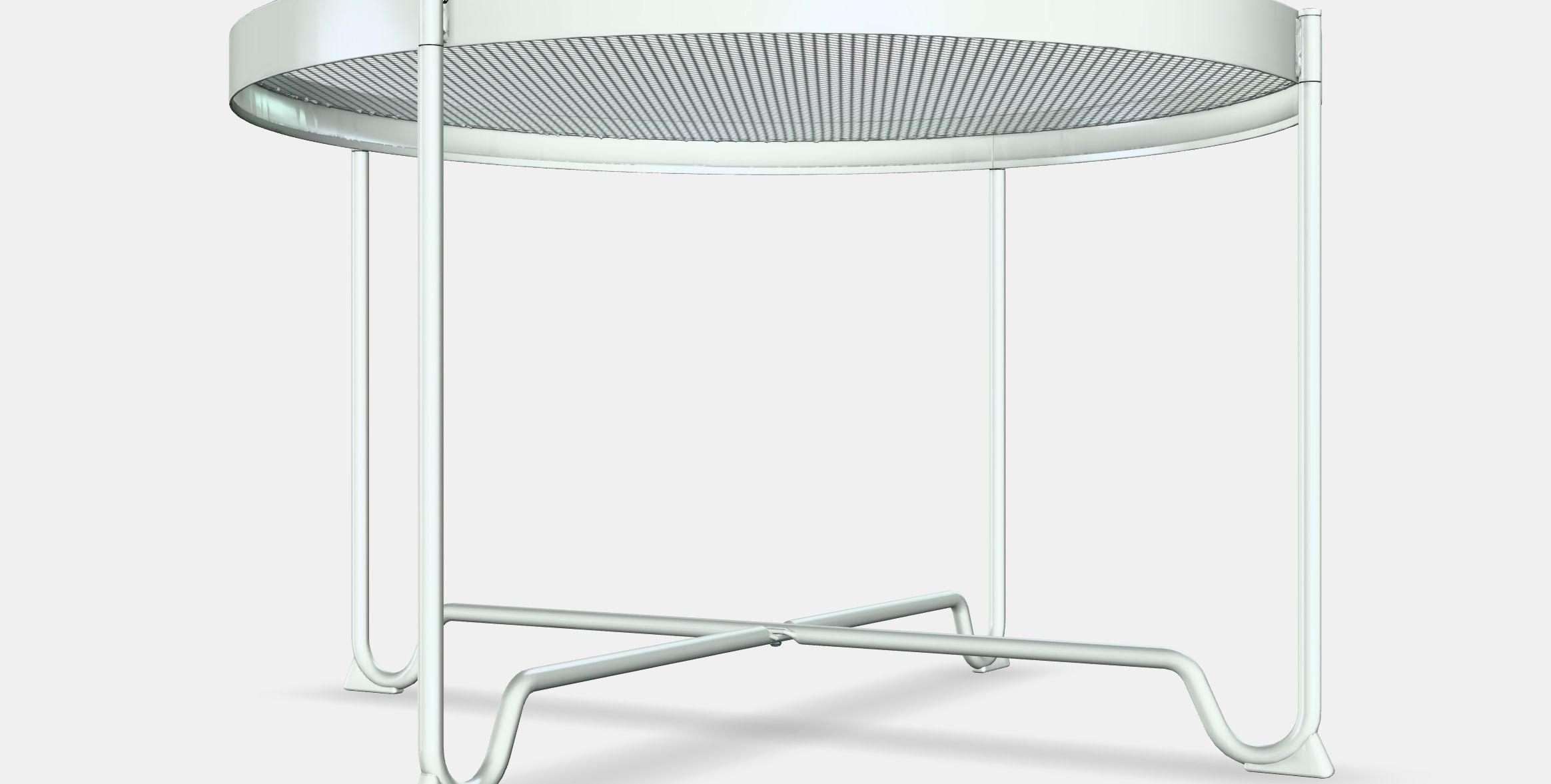KROKHOLMEN Coffee table outdoor 3D model_7