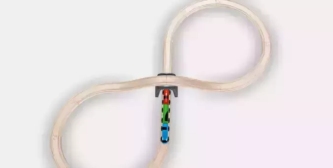 LILLABO 20piece basic train set