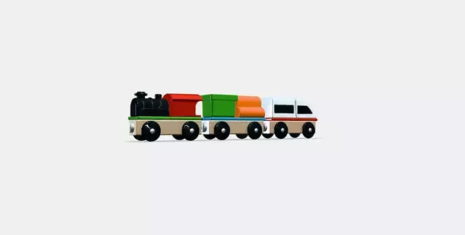 LILLABO 3piece train set