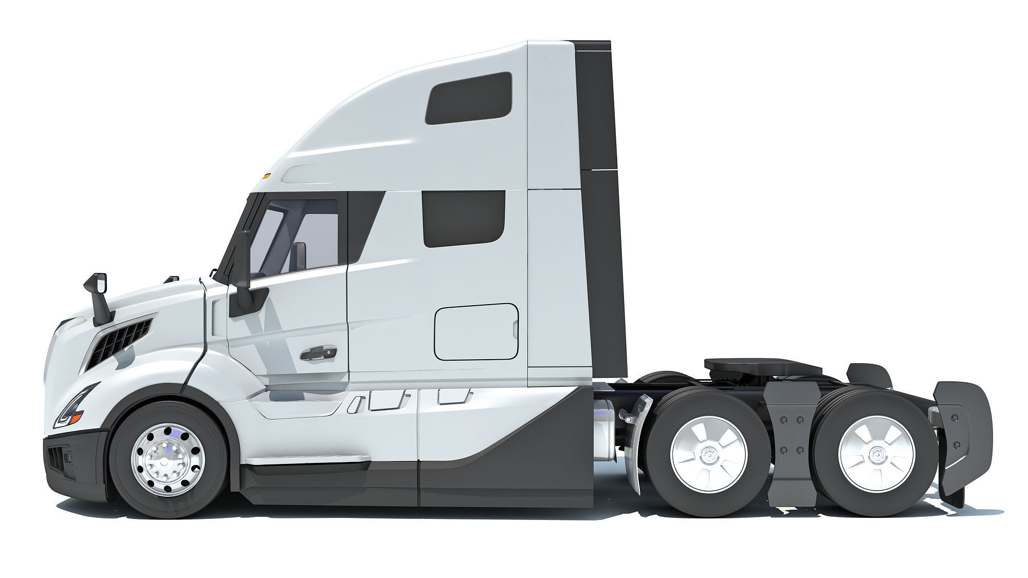 2024 Semi Truck 3D model_1