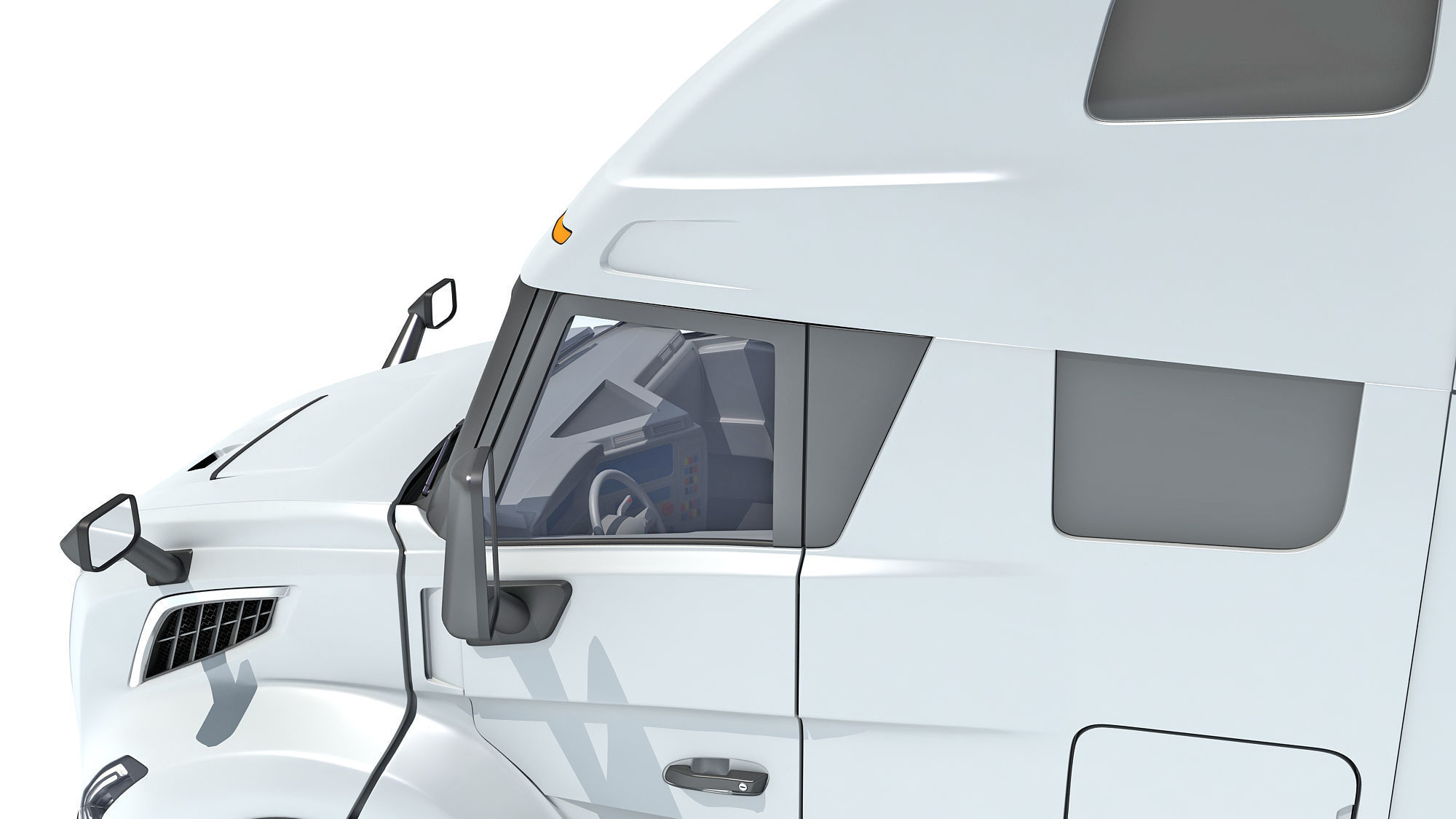 2024 Semi Truck 3D model_11