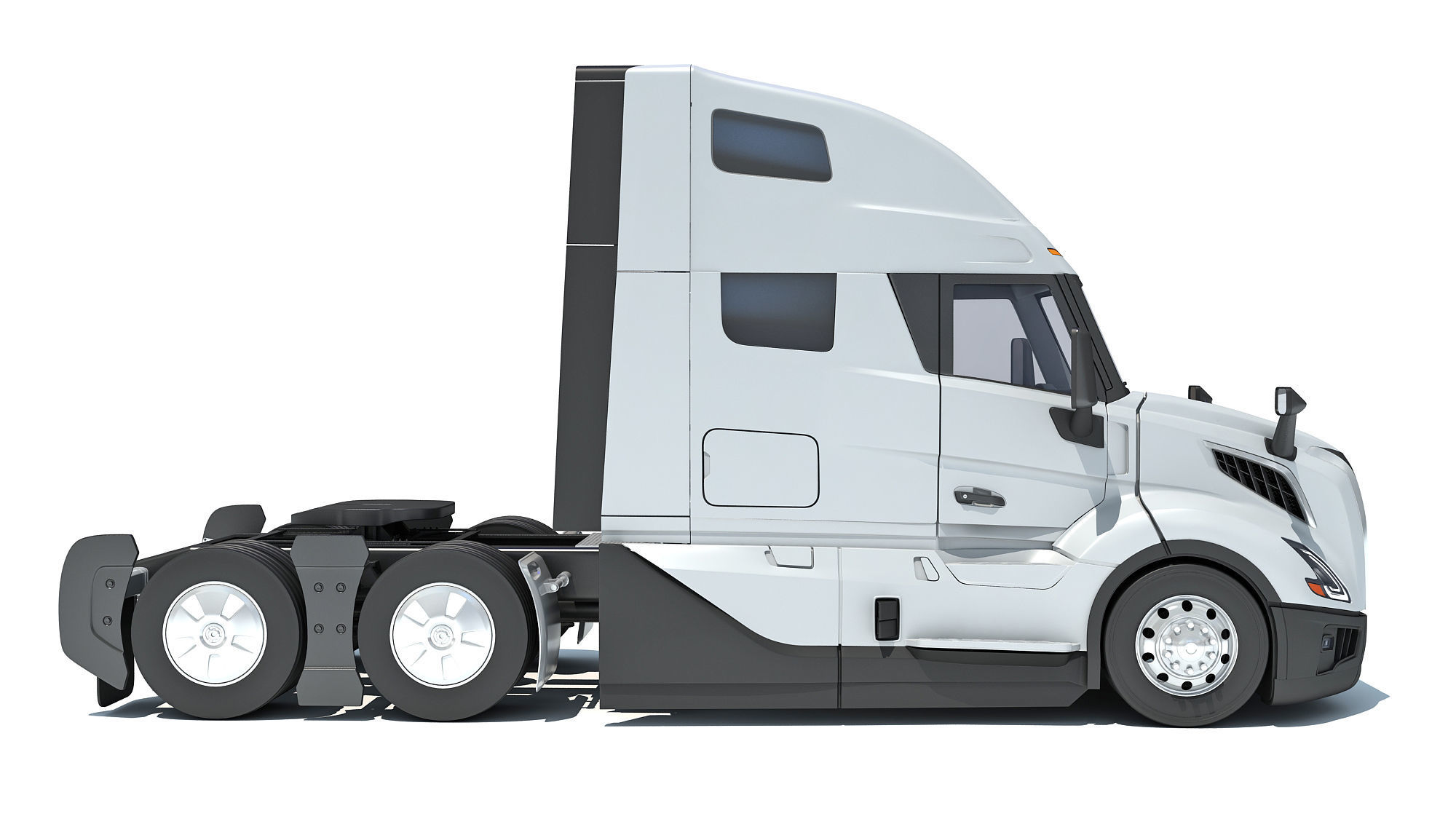 2024 Semi Truck 3D model_6