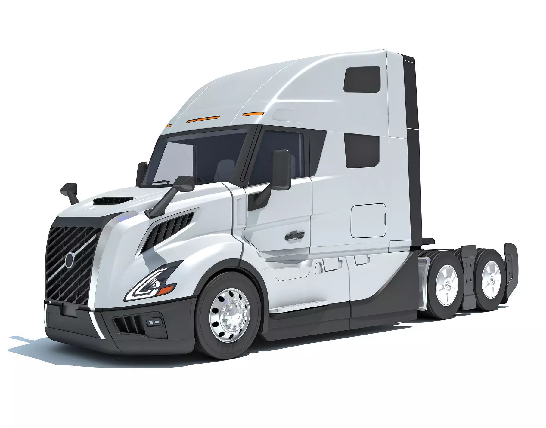2024 Semi Truck 3D model_0