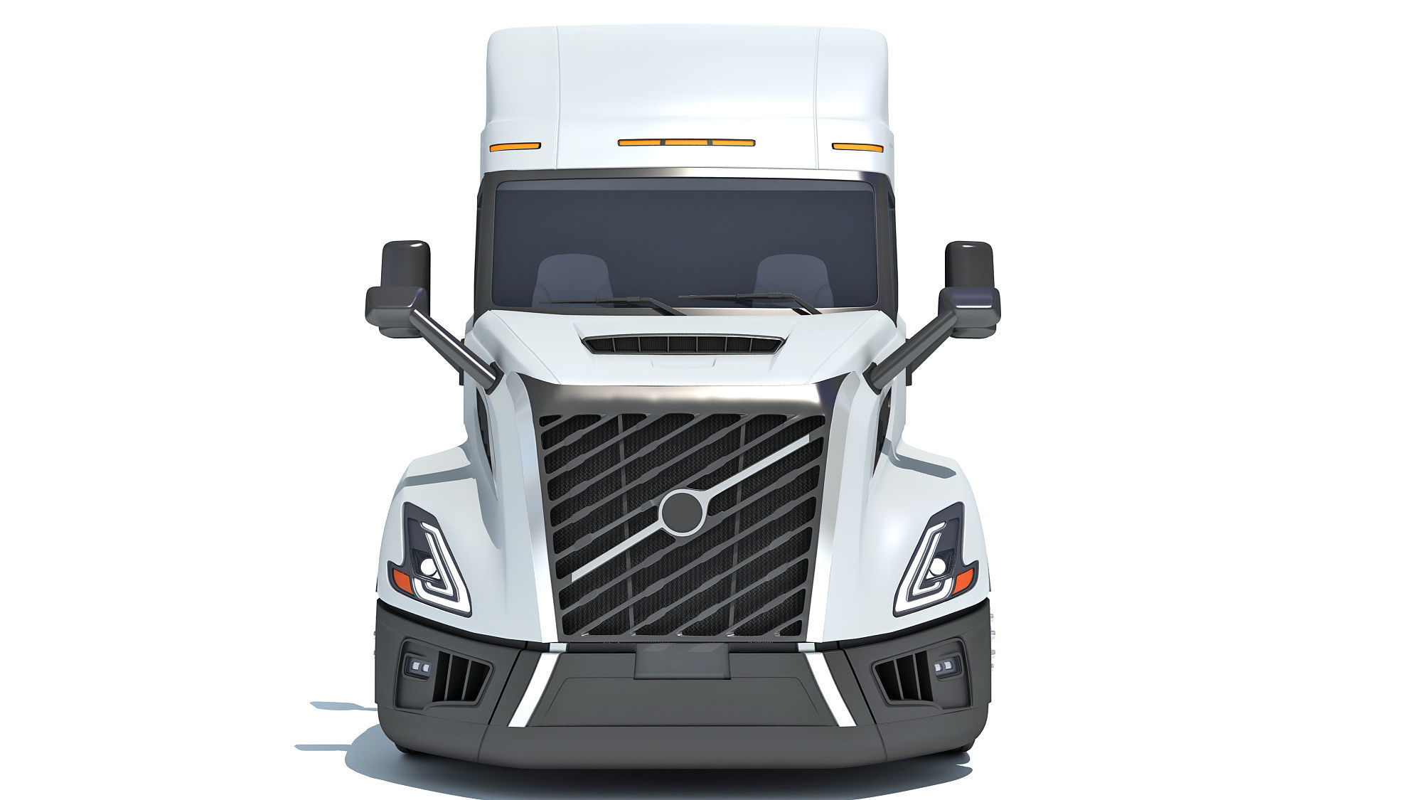2024 Semi Truck 3D model_9