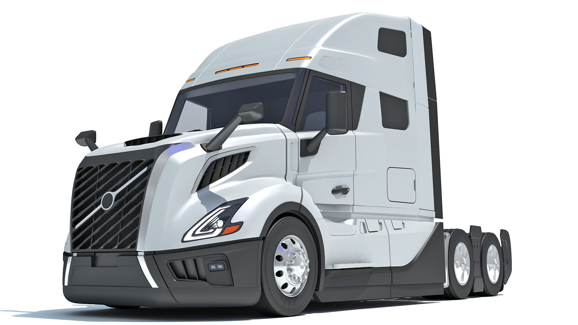 2024 Semi Truck 3D model_10