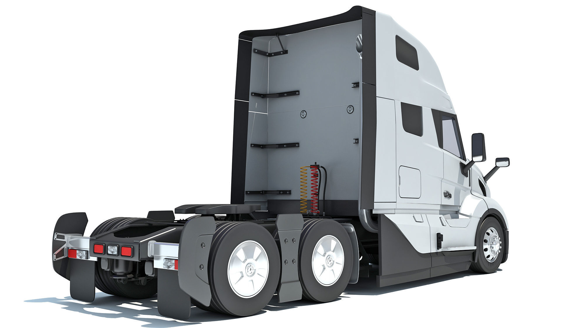 2024 Semi Truck 3D model_5