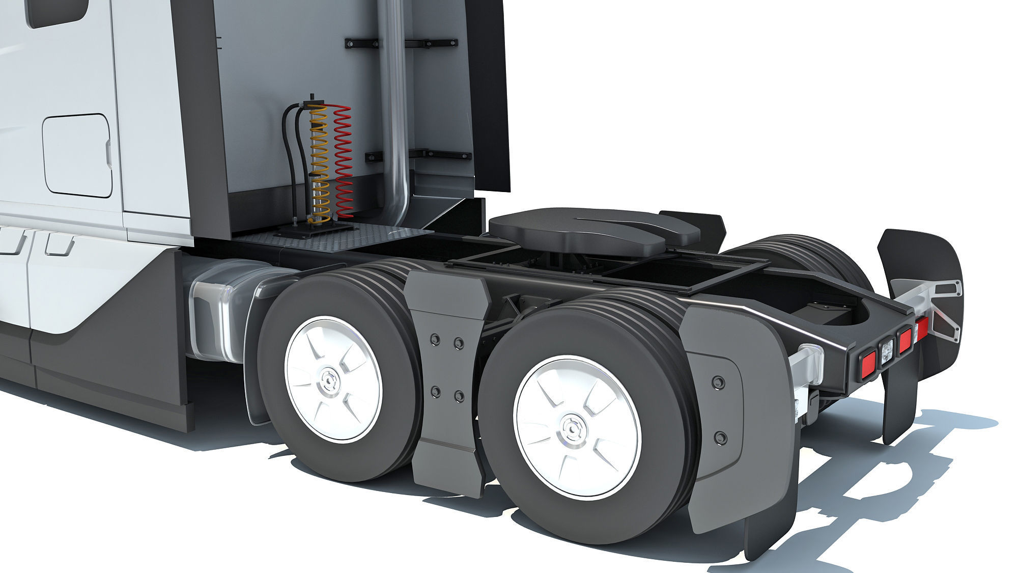 2024 Semi Truck 3D model_12