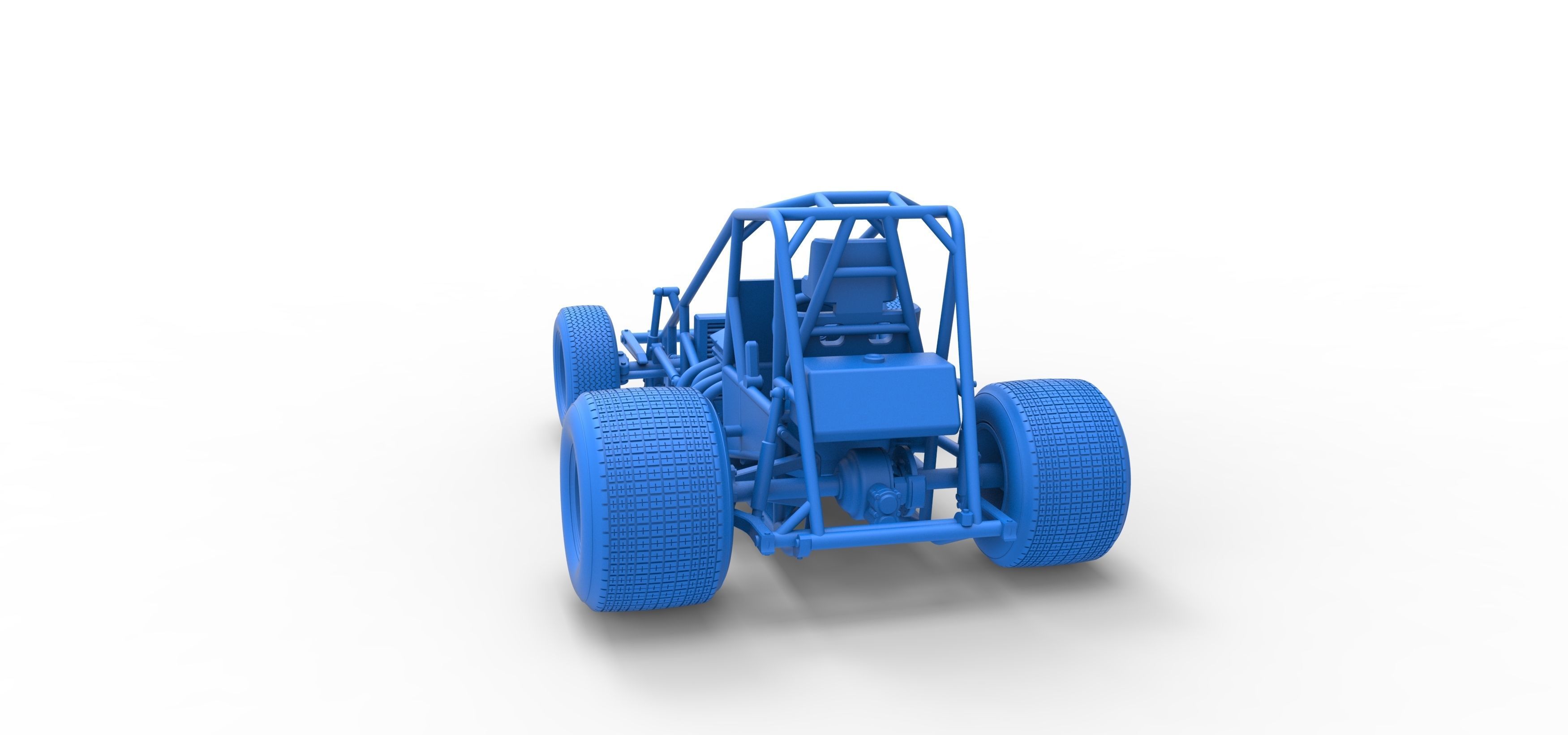Super rod Base Scale 1 to 25 3D print model_41