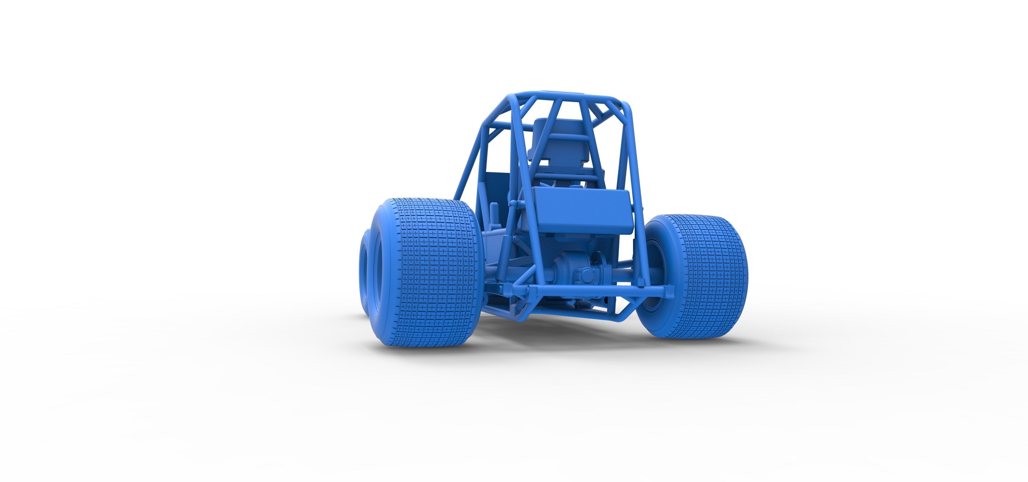 Super rod Base Scale 1 to 25 3D print model_42