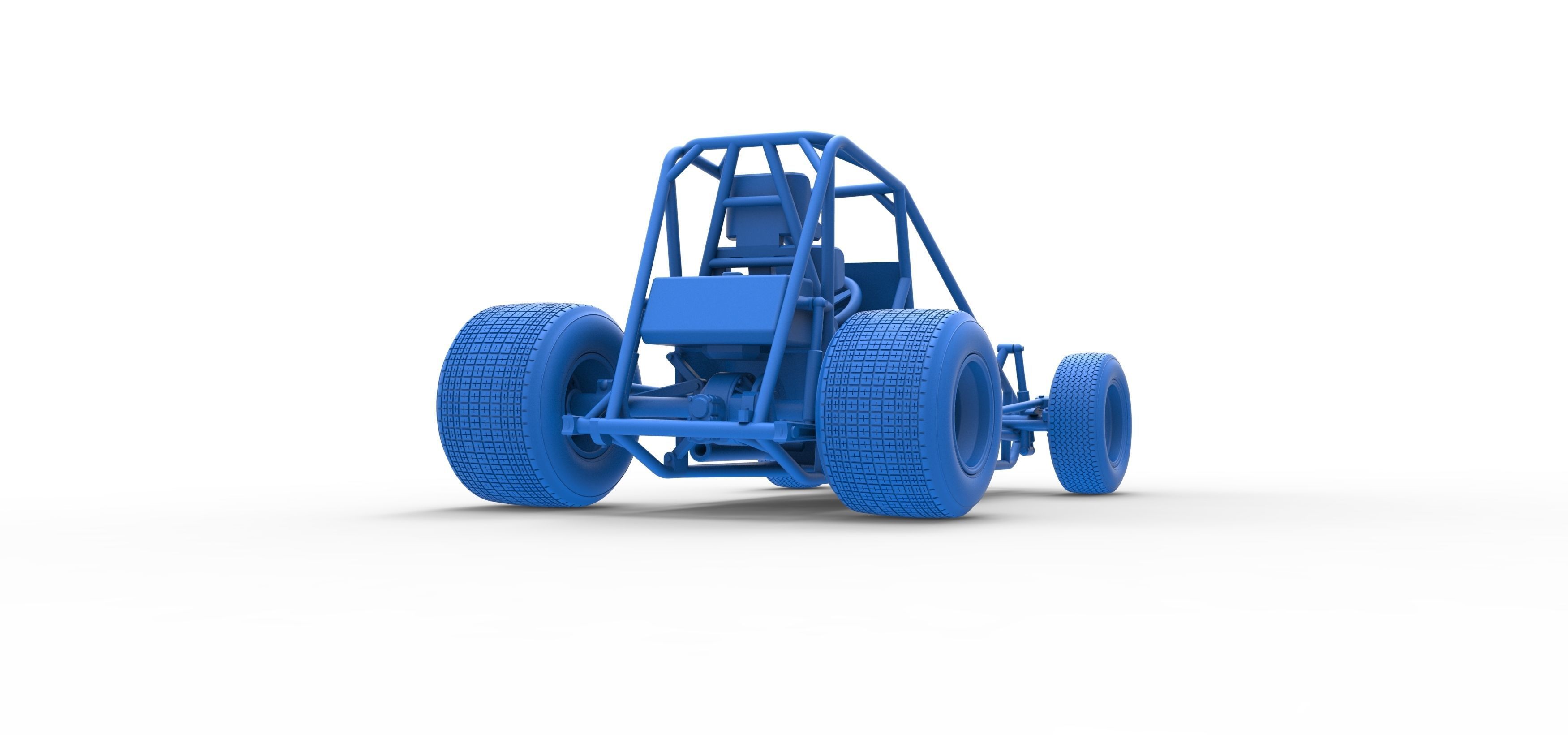 Super rod Base Scale 1 to 25 3D print model_46