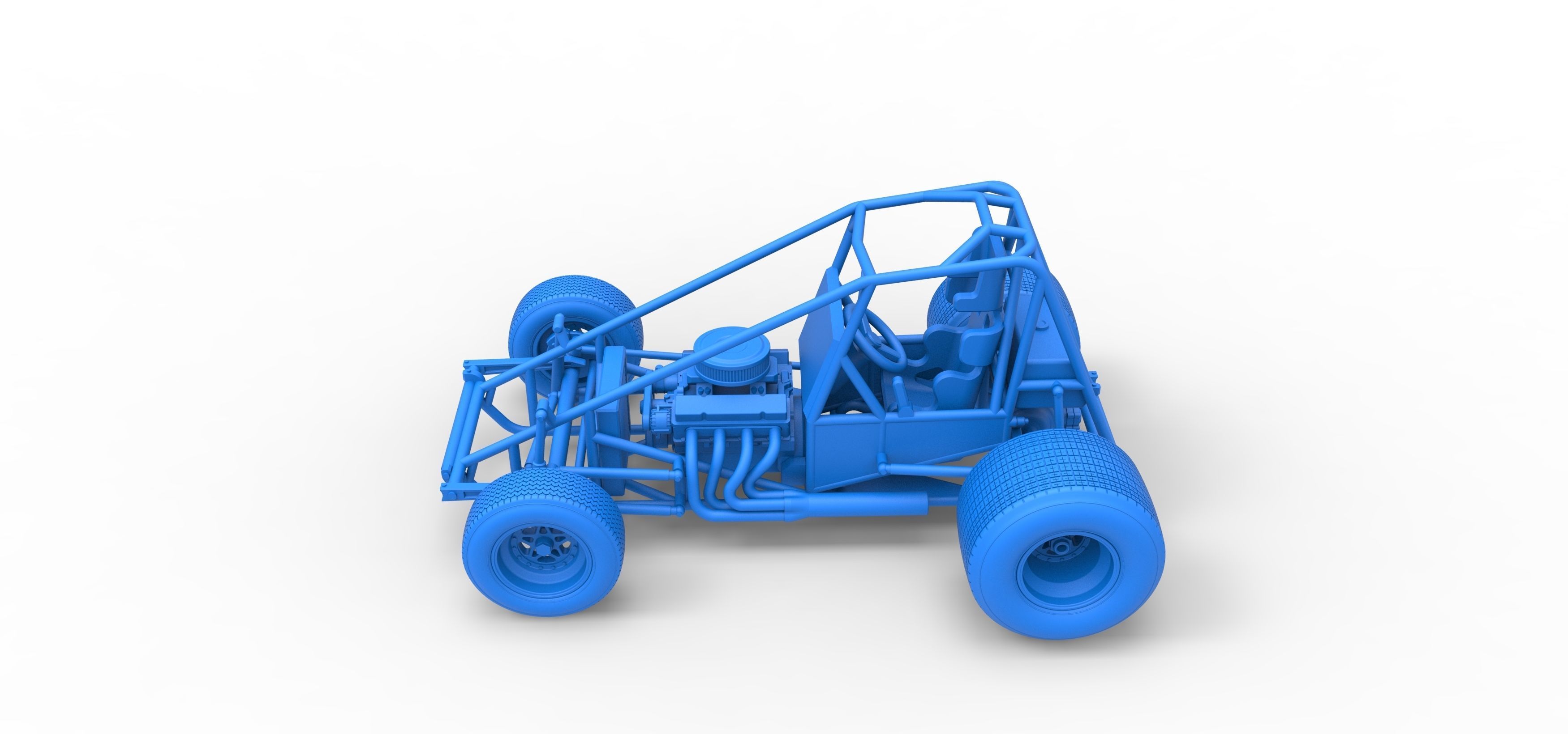 Super rod Base Scale 1 to 25 3D print model_37
