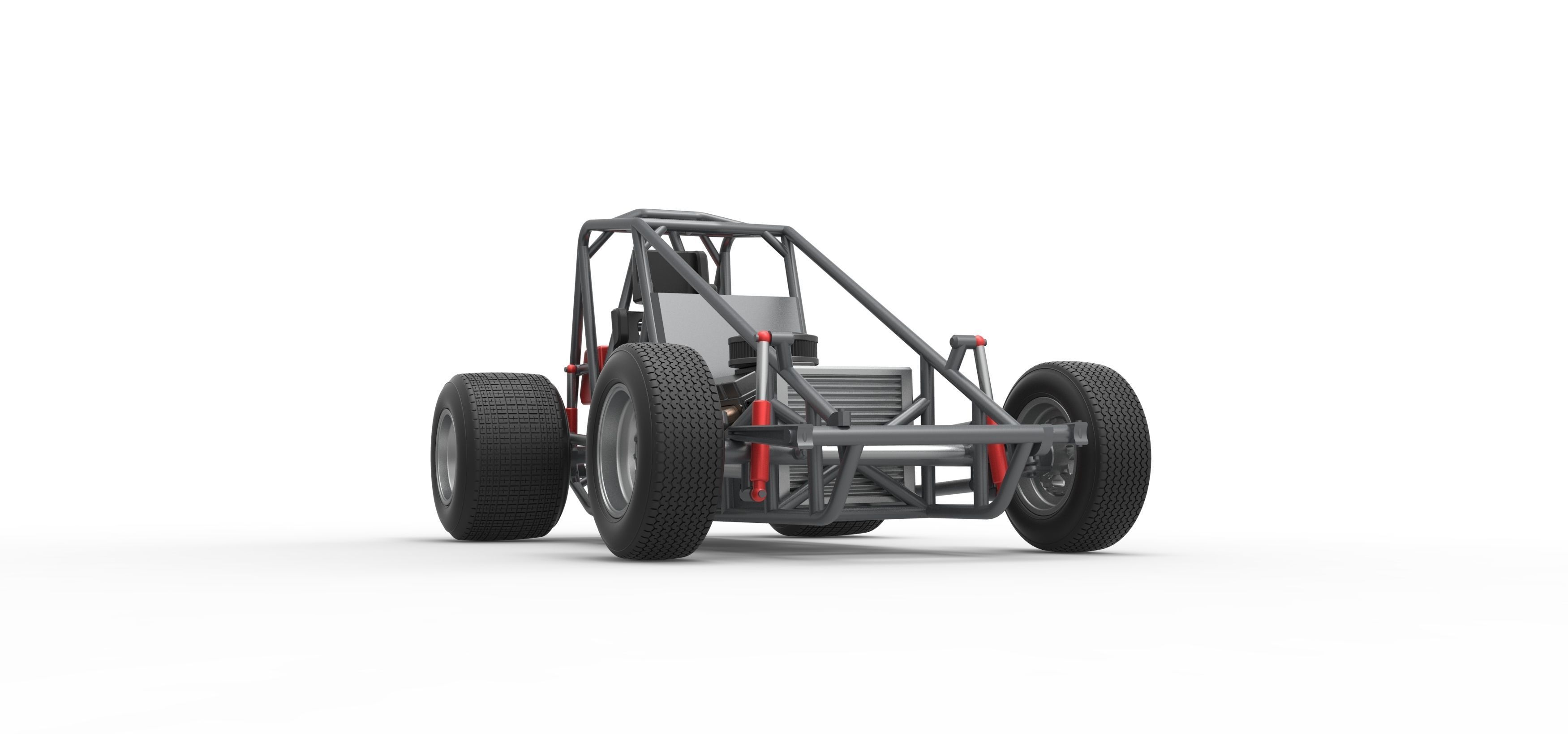 Super rod Base Scale 1 to 25 3D print model_27