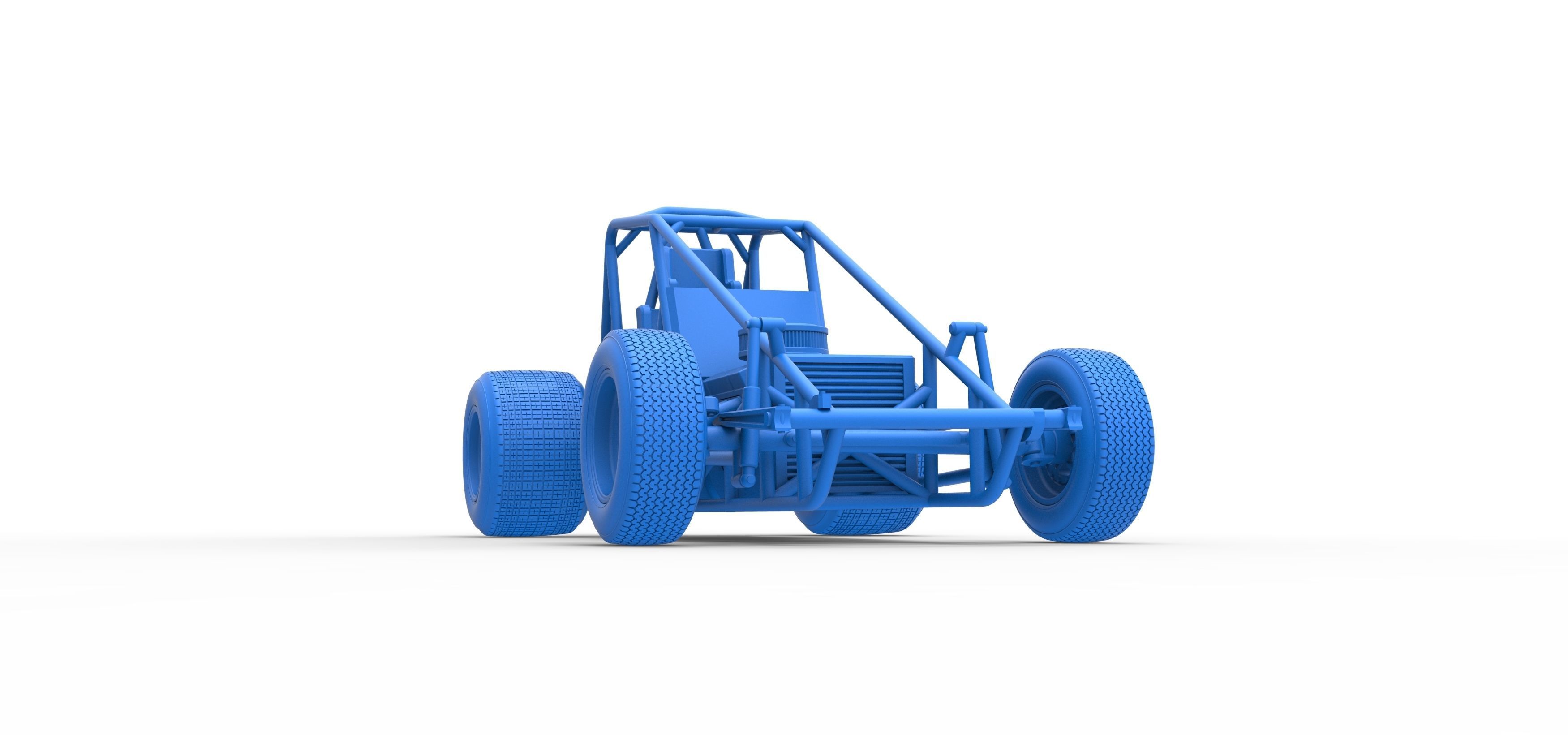 Super rod Base Scale 1 to 25 3D print model_54