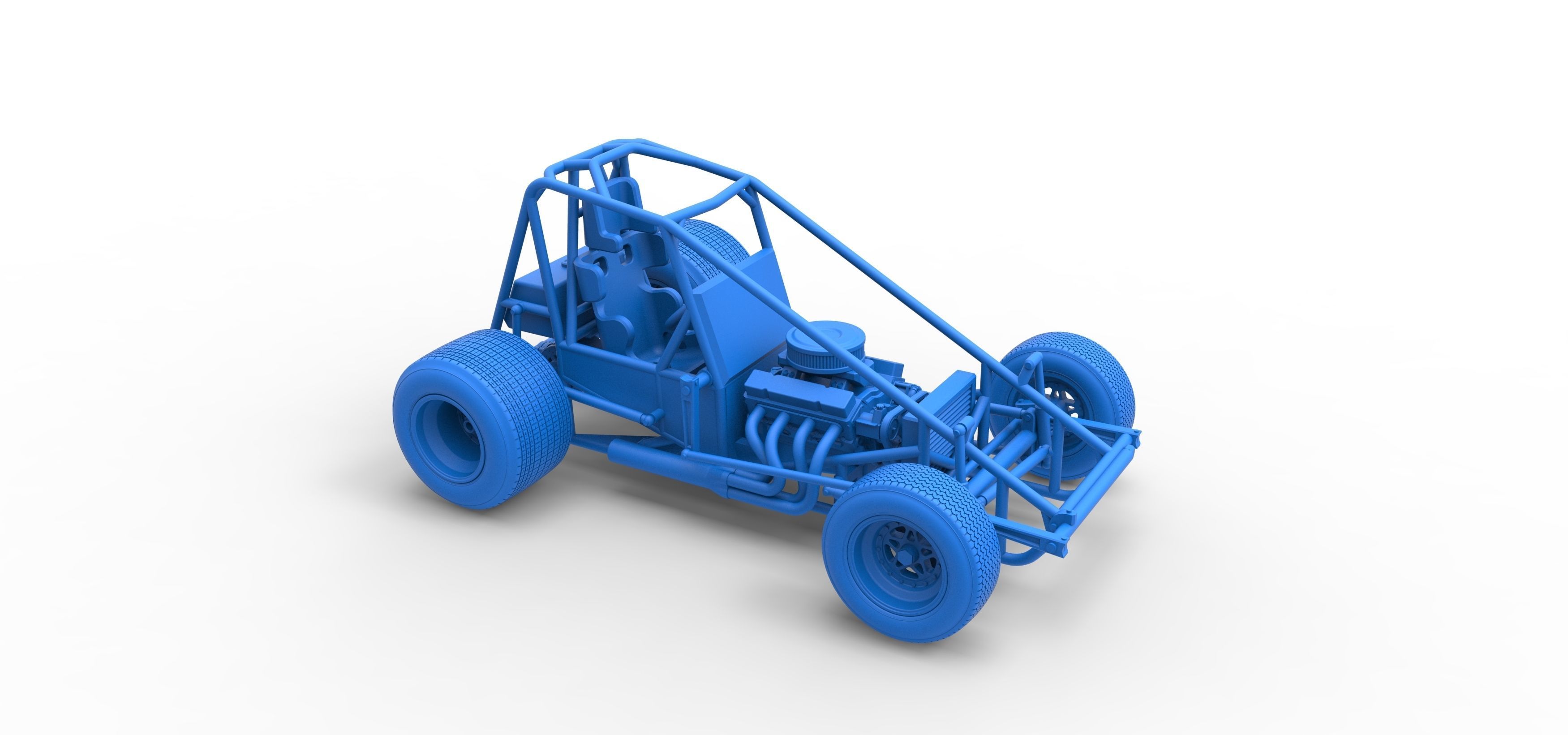 Super rod Base Scale 1 to 25 3D print model_51