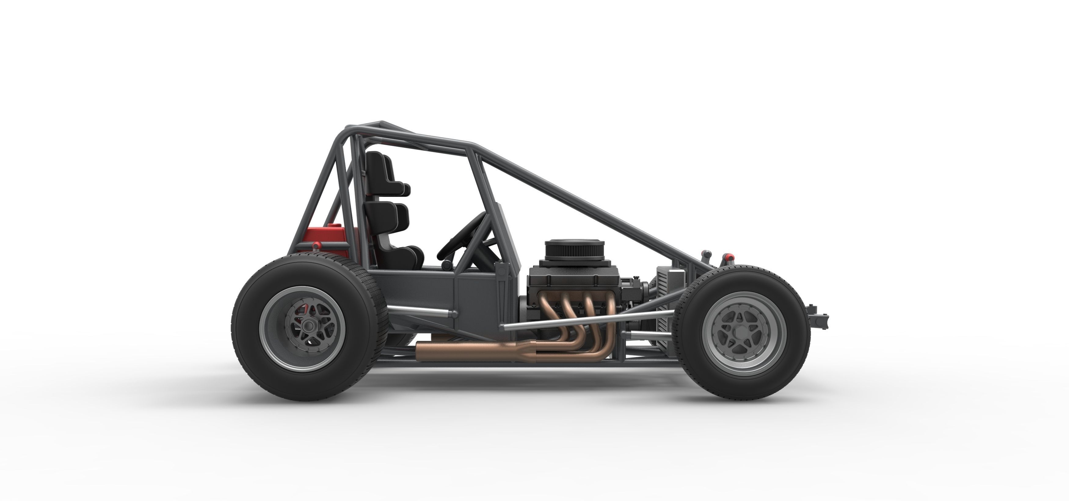 Super rod Base Scale 1 to 25 3D print model_22