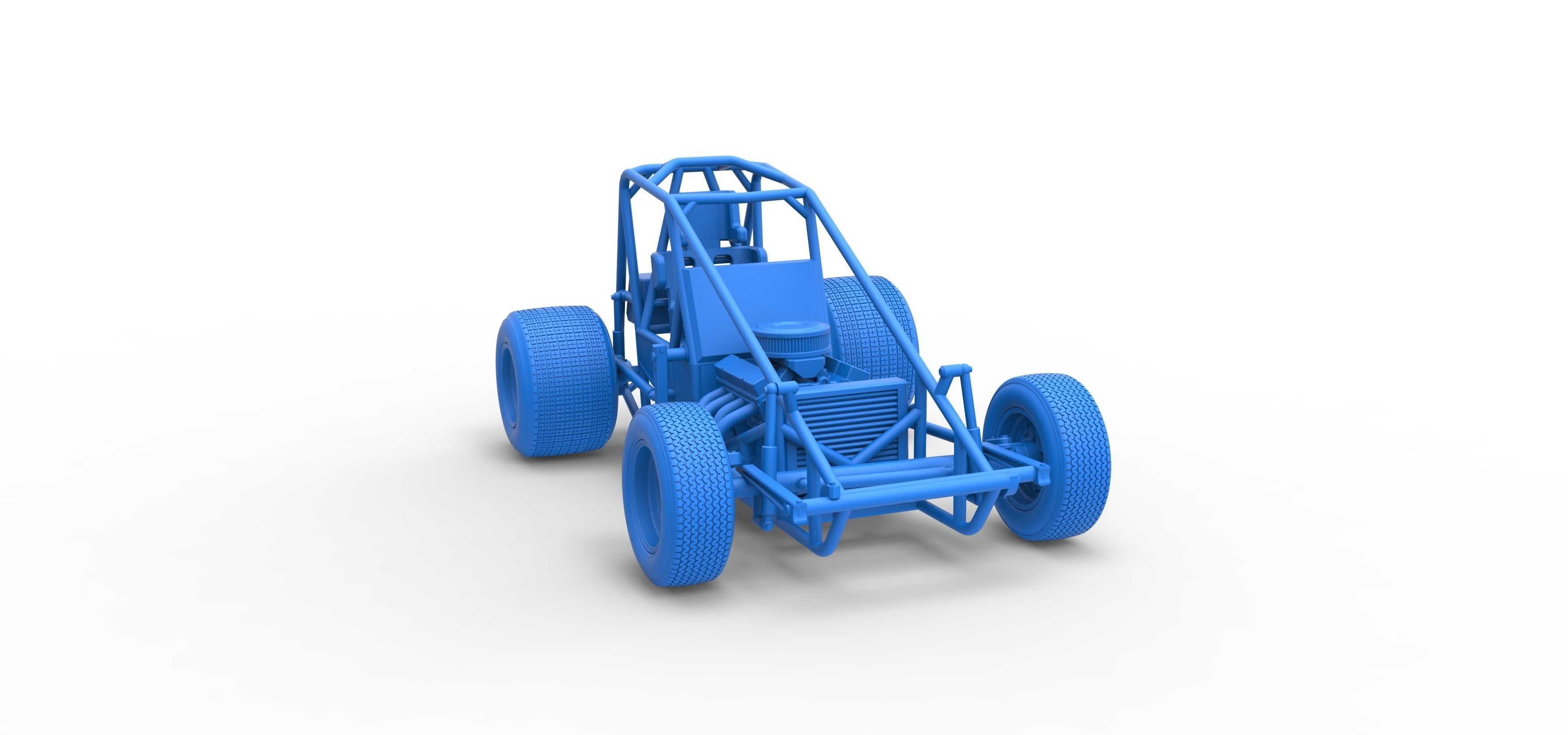 Super rod Base Scale 1 to 25 3D print model_53