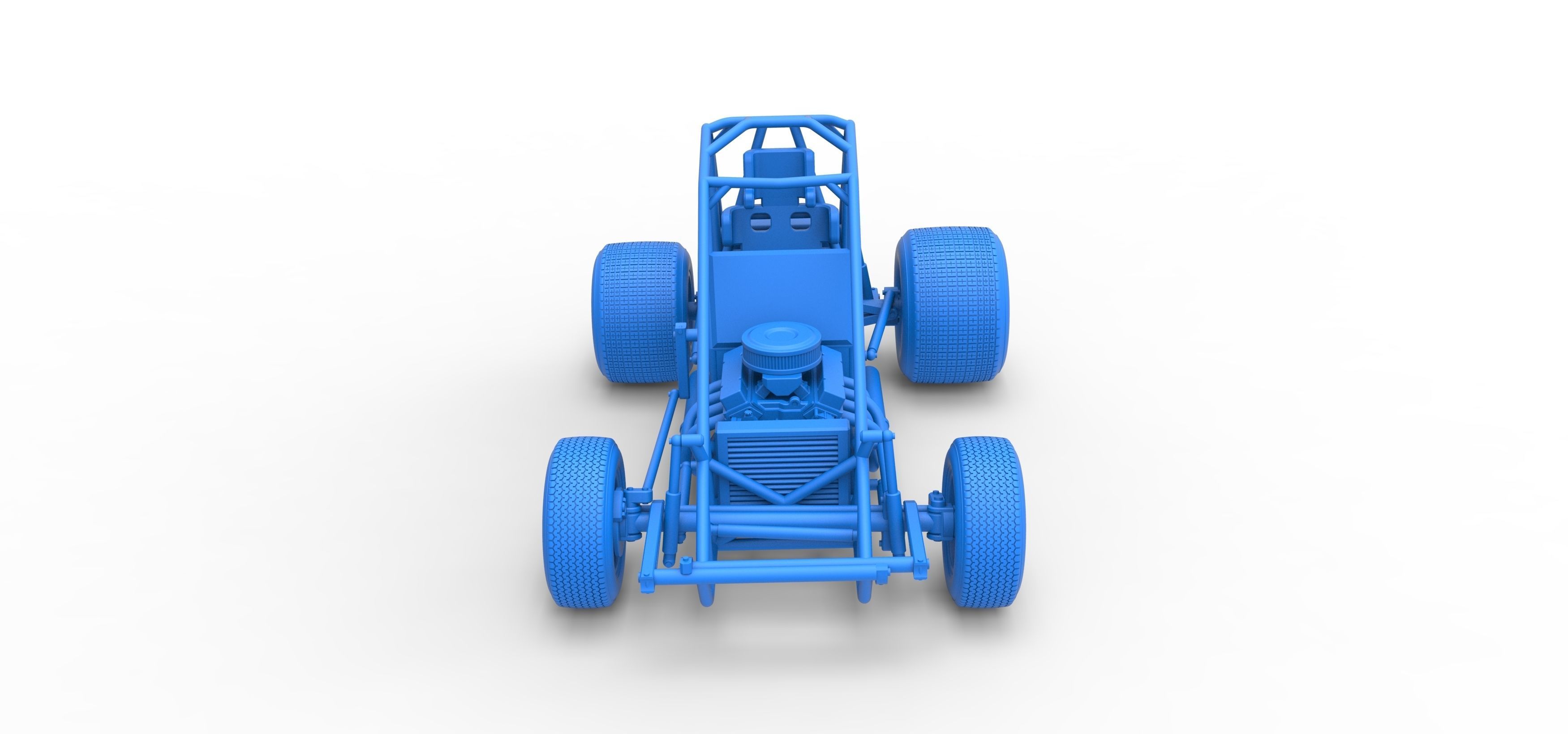 Super rod Base Scale 1 to 25 3D print model_35