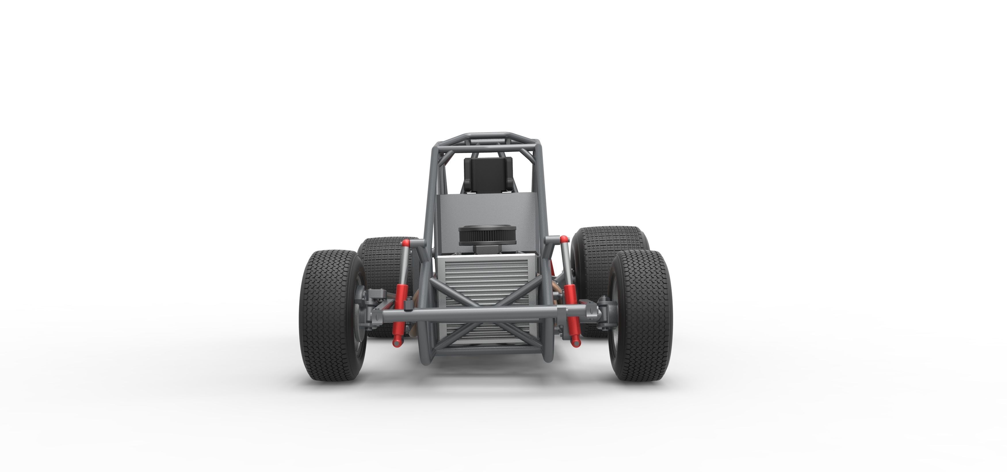 Super rod Base Scale 1 to 25 3D print model_7