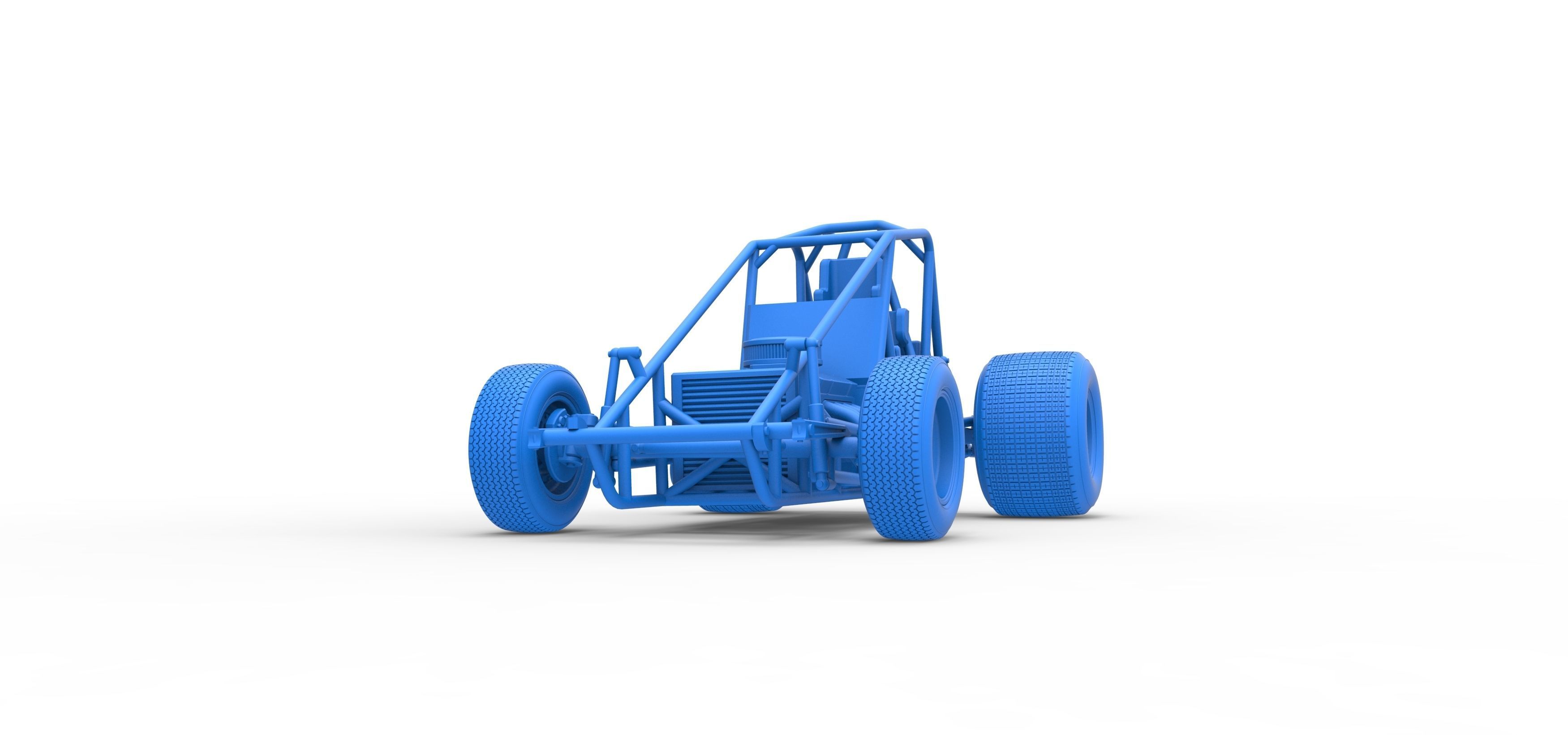Super rod Base Scale 1 to 25 3D print model_33
