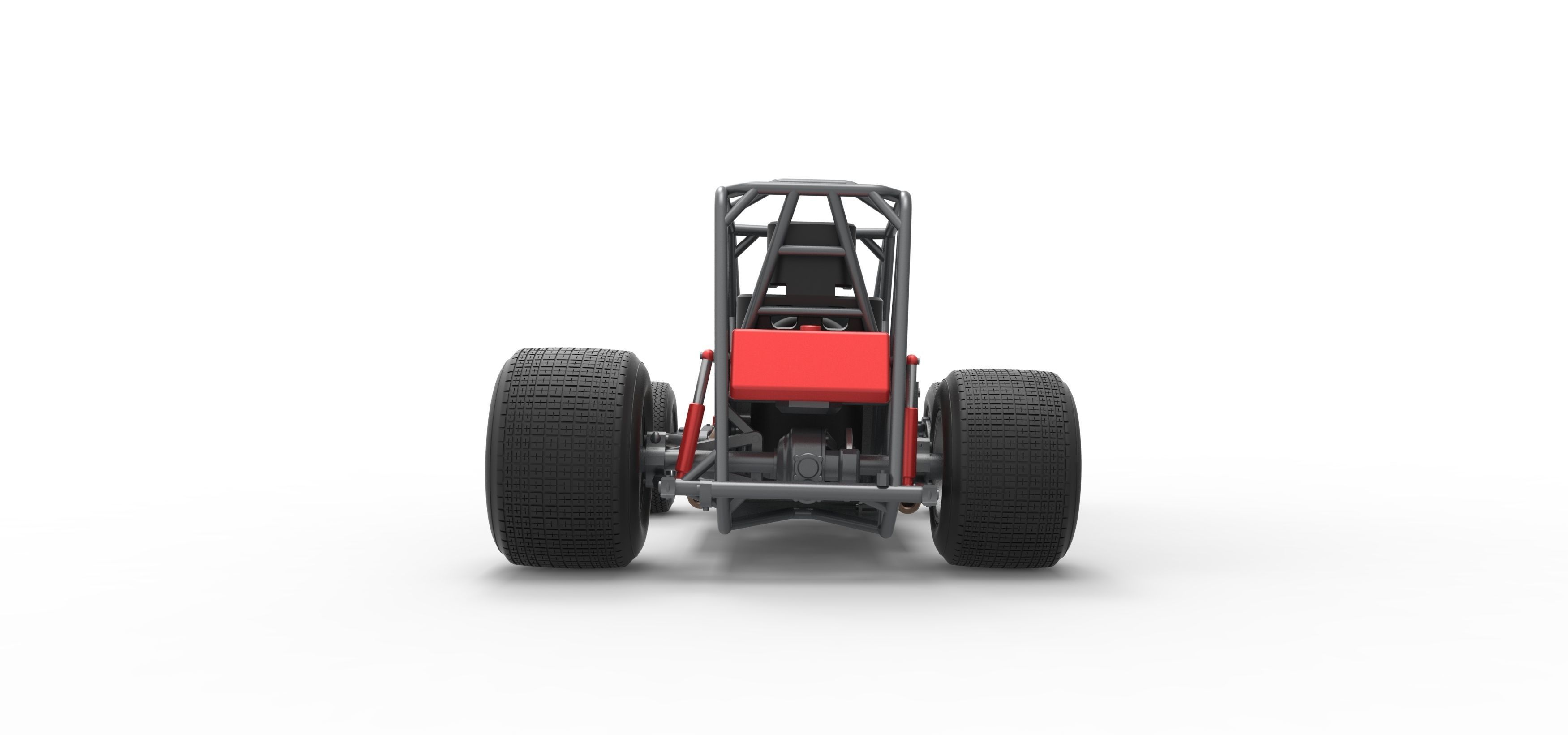 Super rod Base Scale 1 to 25 3D print model_16