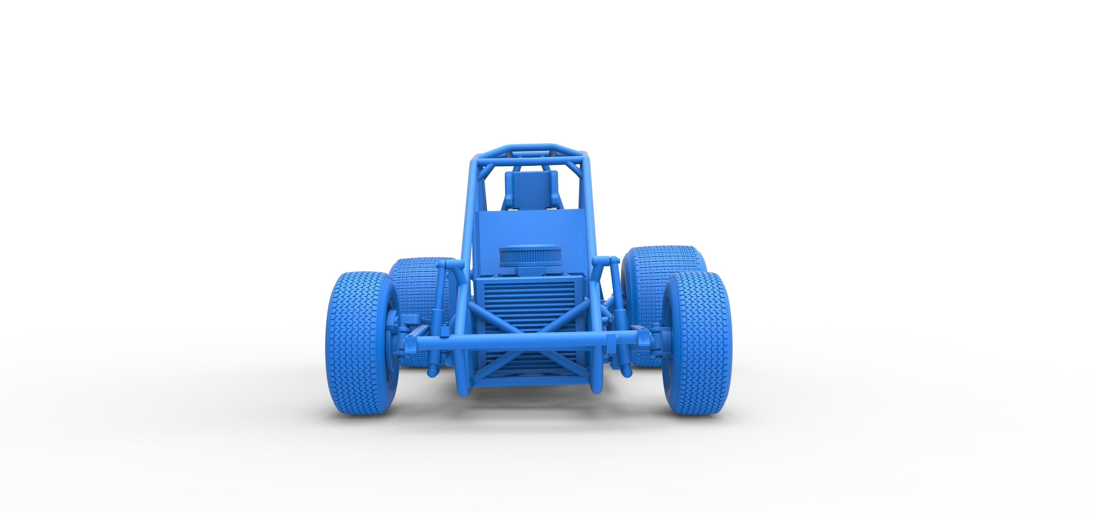 Super rod Base Scale 1 to 25 3D print model_34