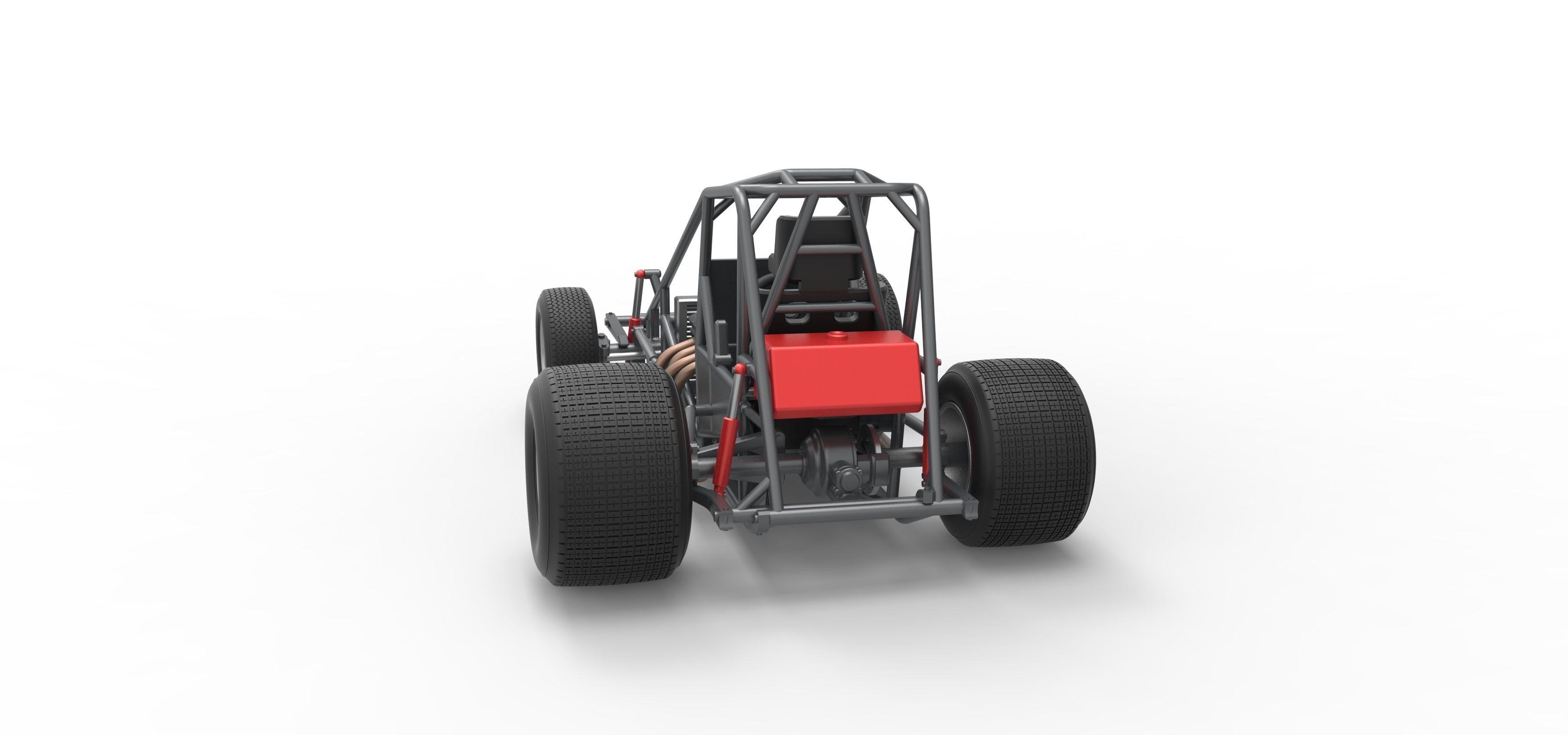 Super rod Base Scale 1 to 25 3D print model_14