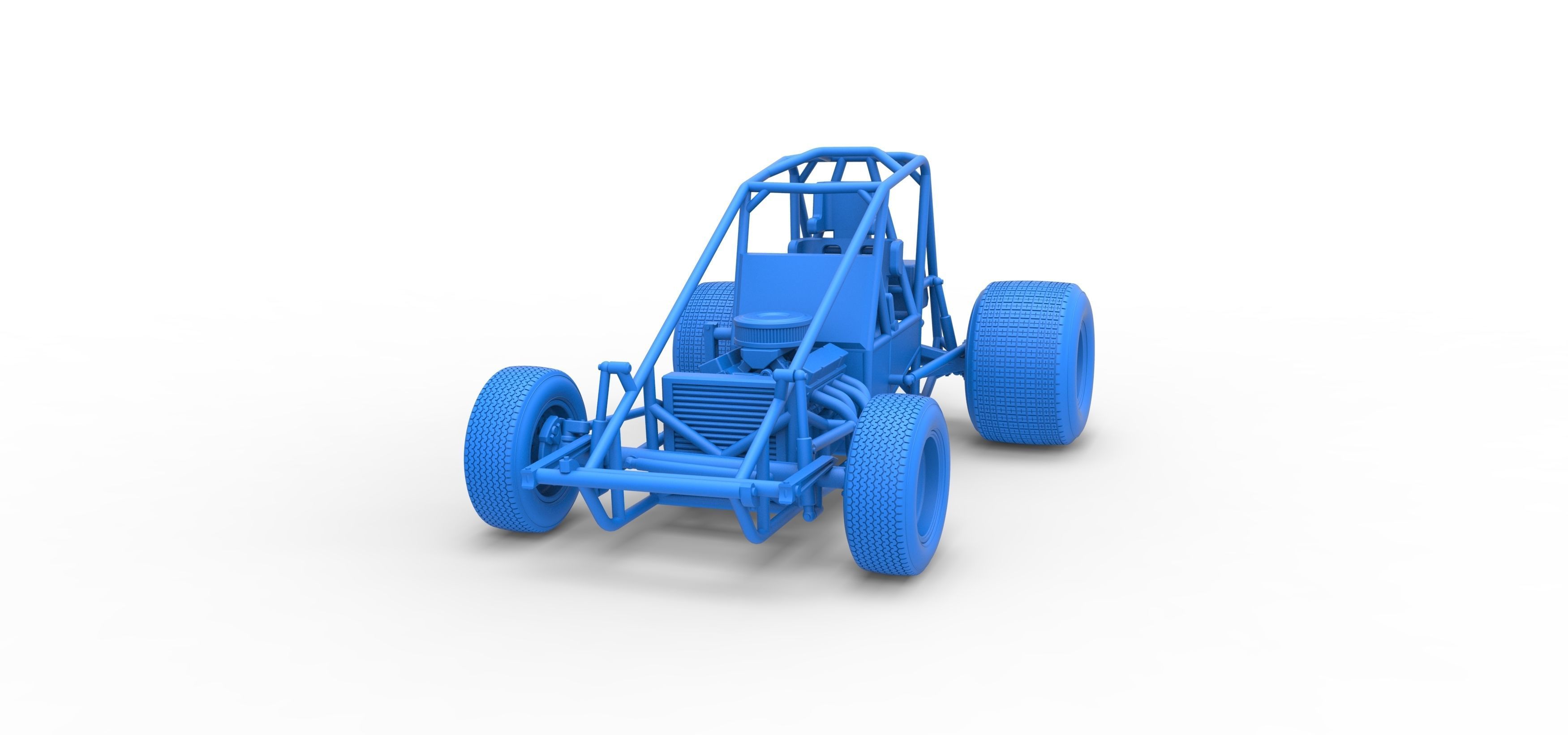 Super rod Base Scale 1 to 25 3D print model_32