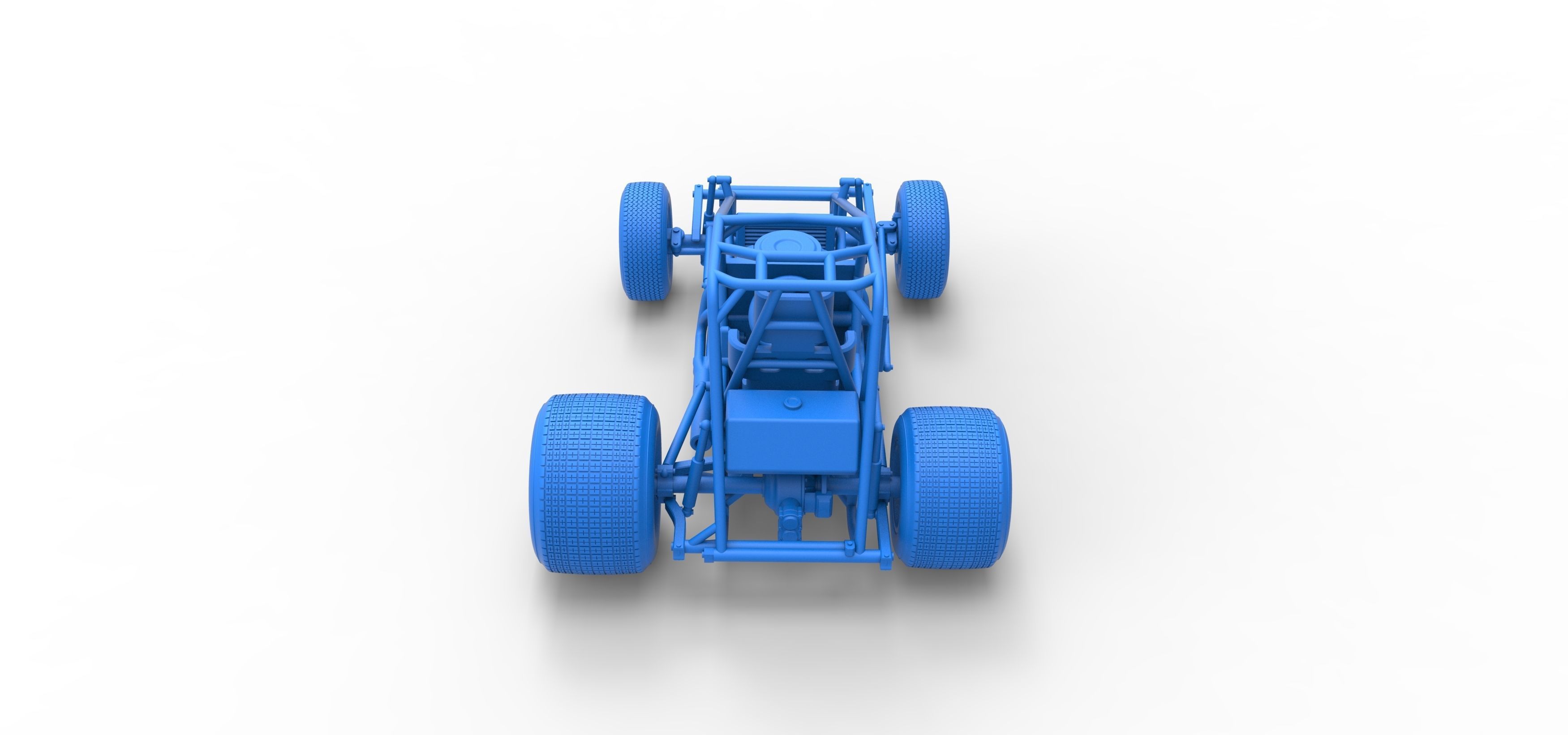 Super rod Base Scale 1 to 25 3D print model_44