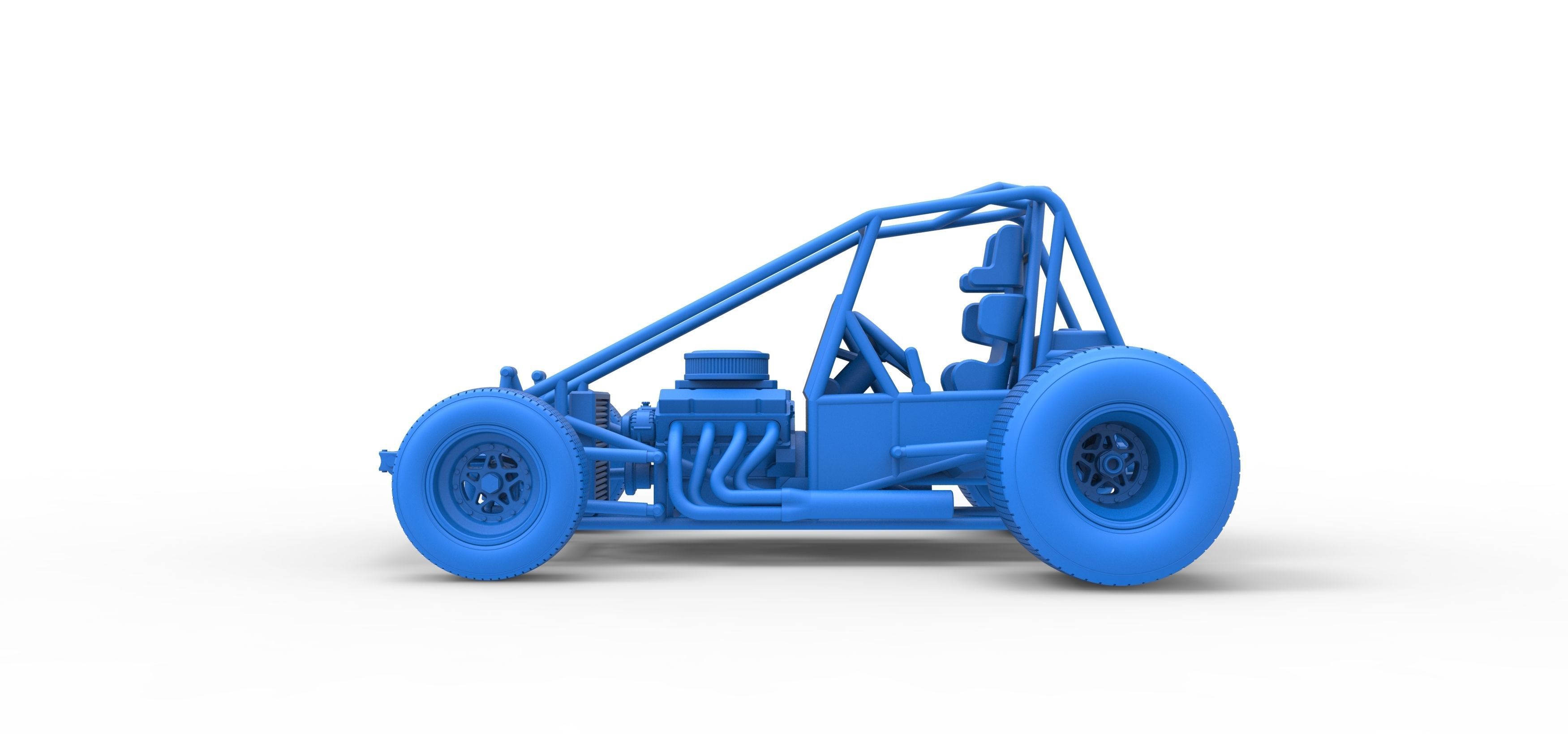 Super rod Base Scale 1 to 25 3D print model_36