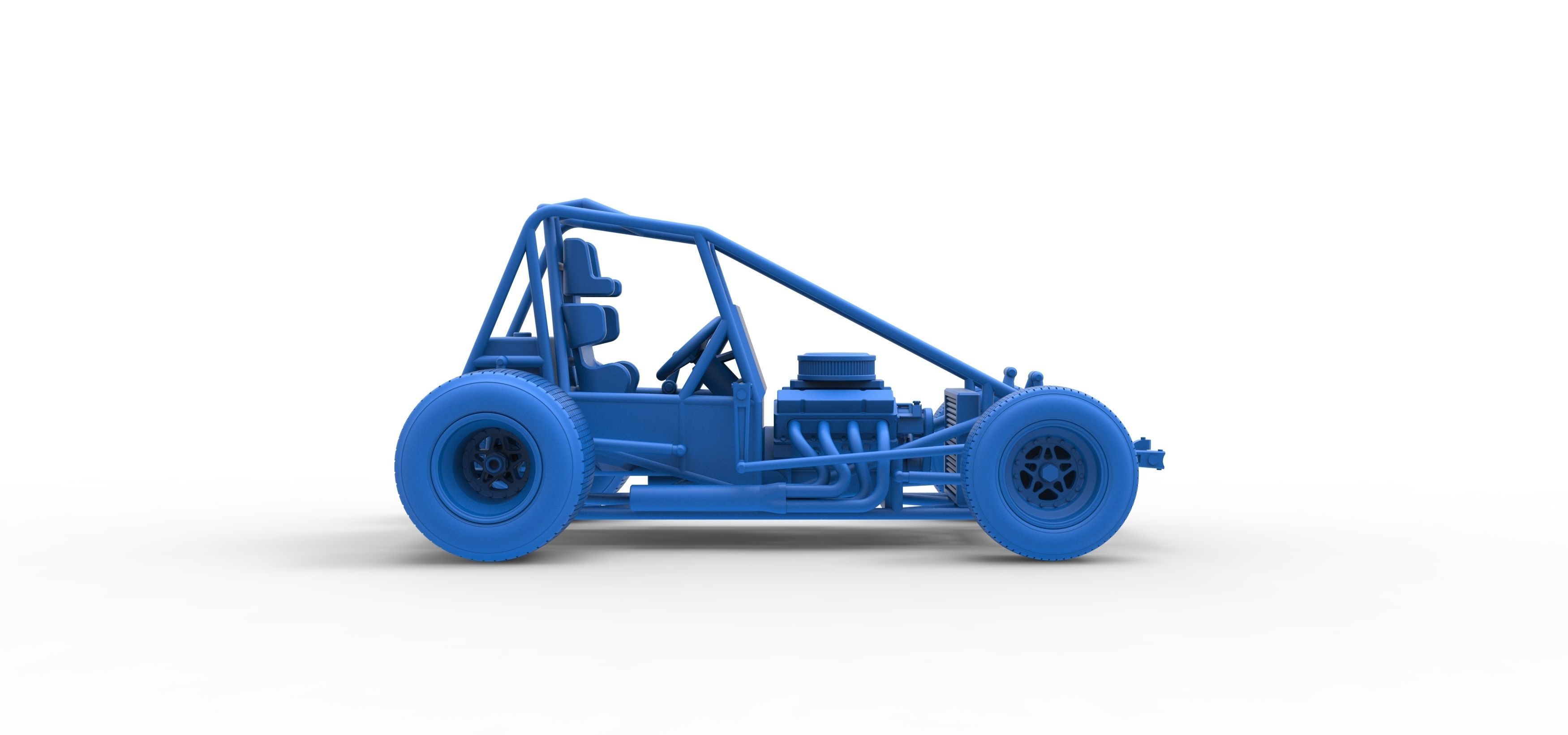 Super rod Base Scale 1 to 25 3D print model_49