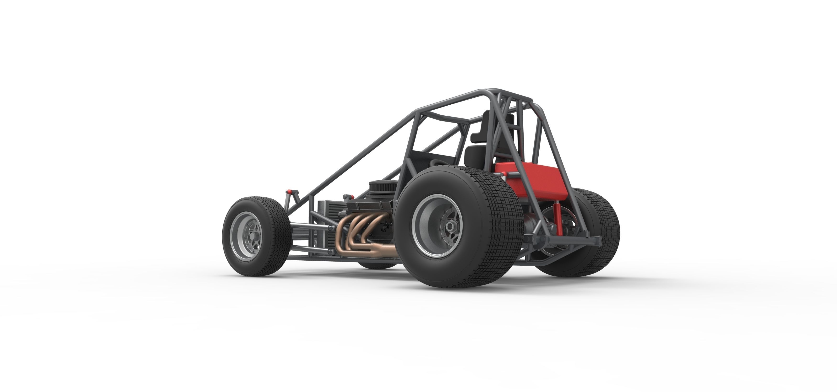 Super rod Base Scale 1 to 25 3D print model_13