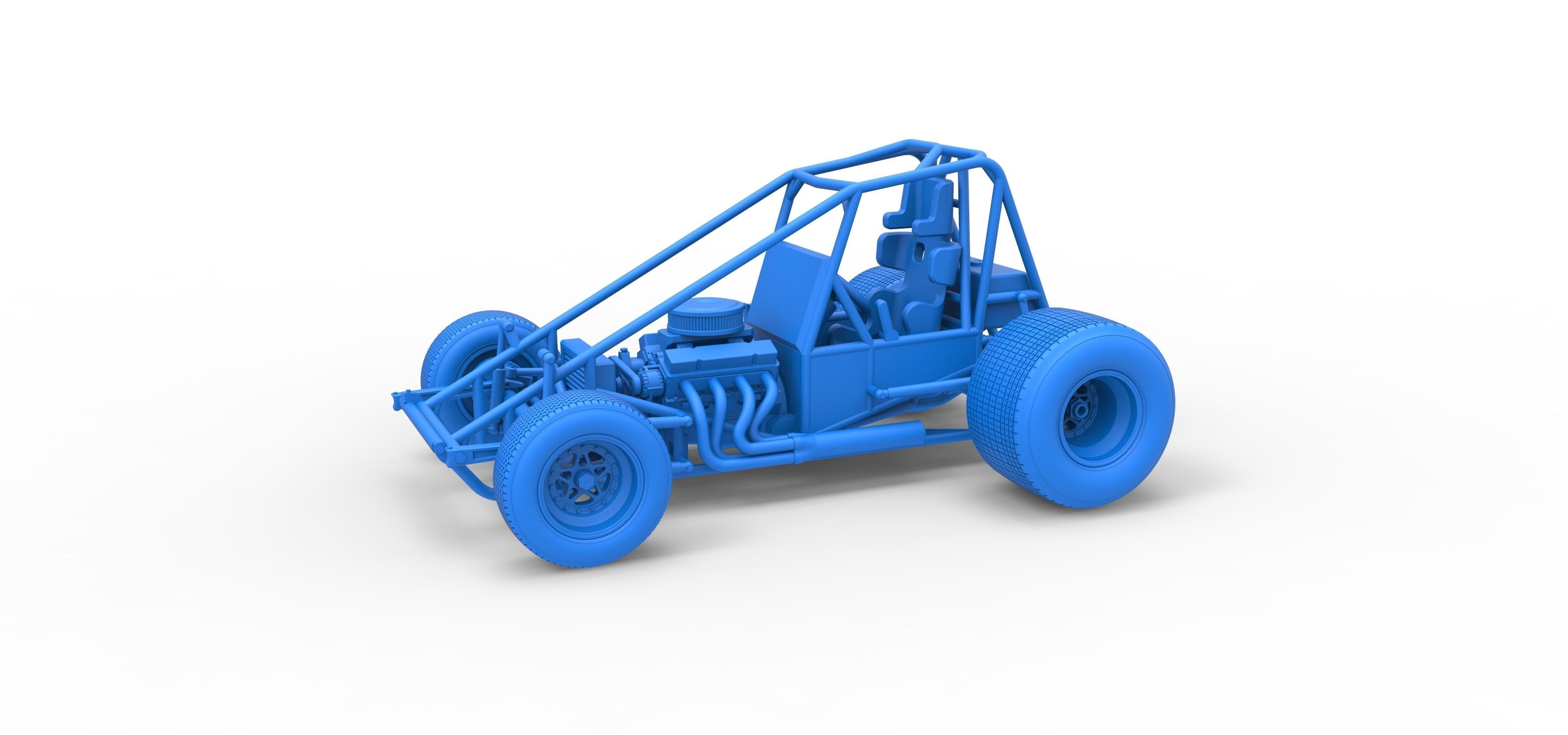 Super rod Base Scale 1 to 25 3D print model_28