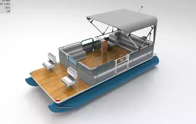 lake pontoon boat