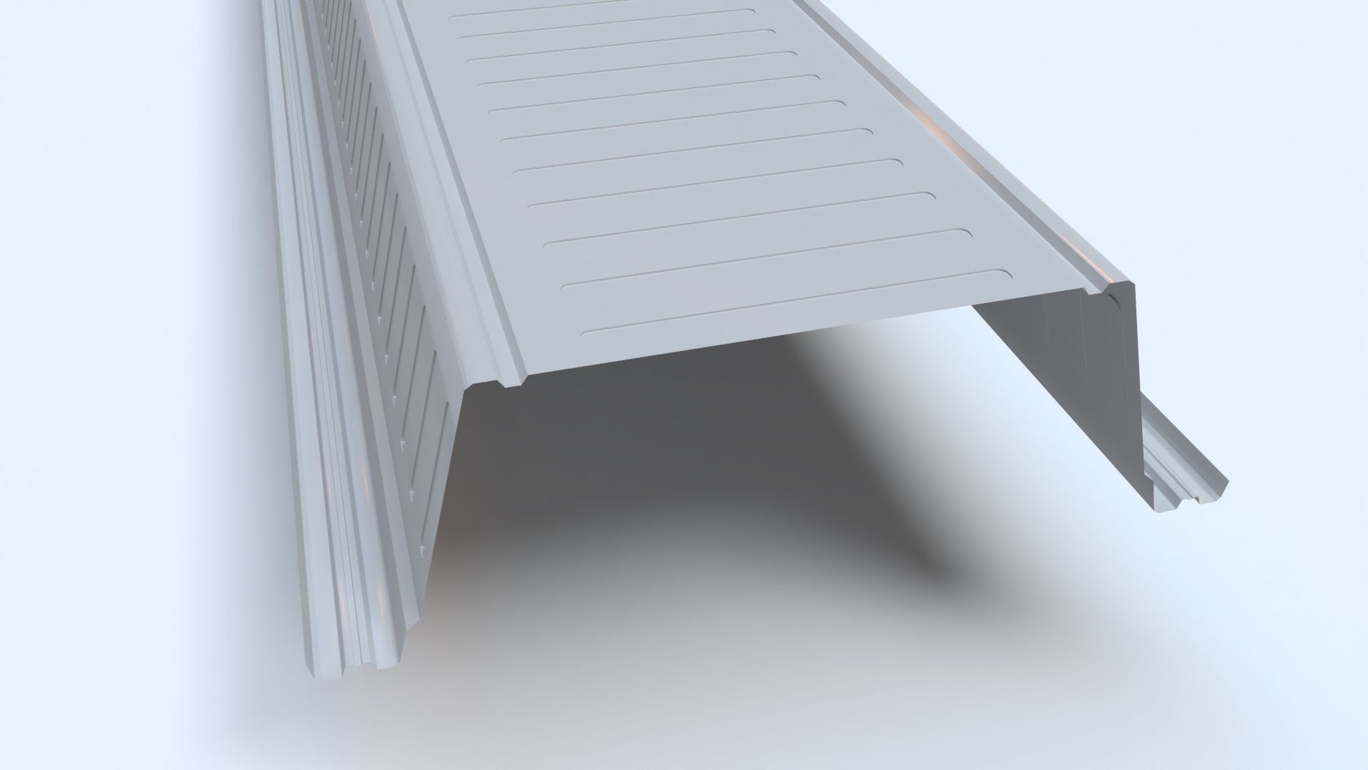 Composite Metal Deck Flooring 3D model_14
