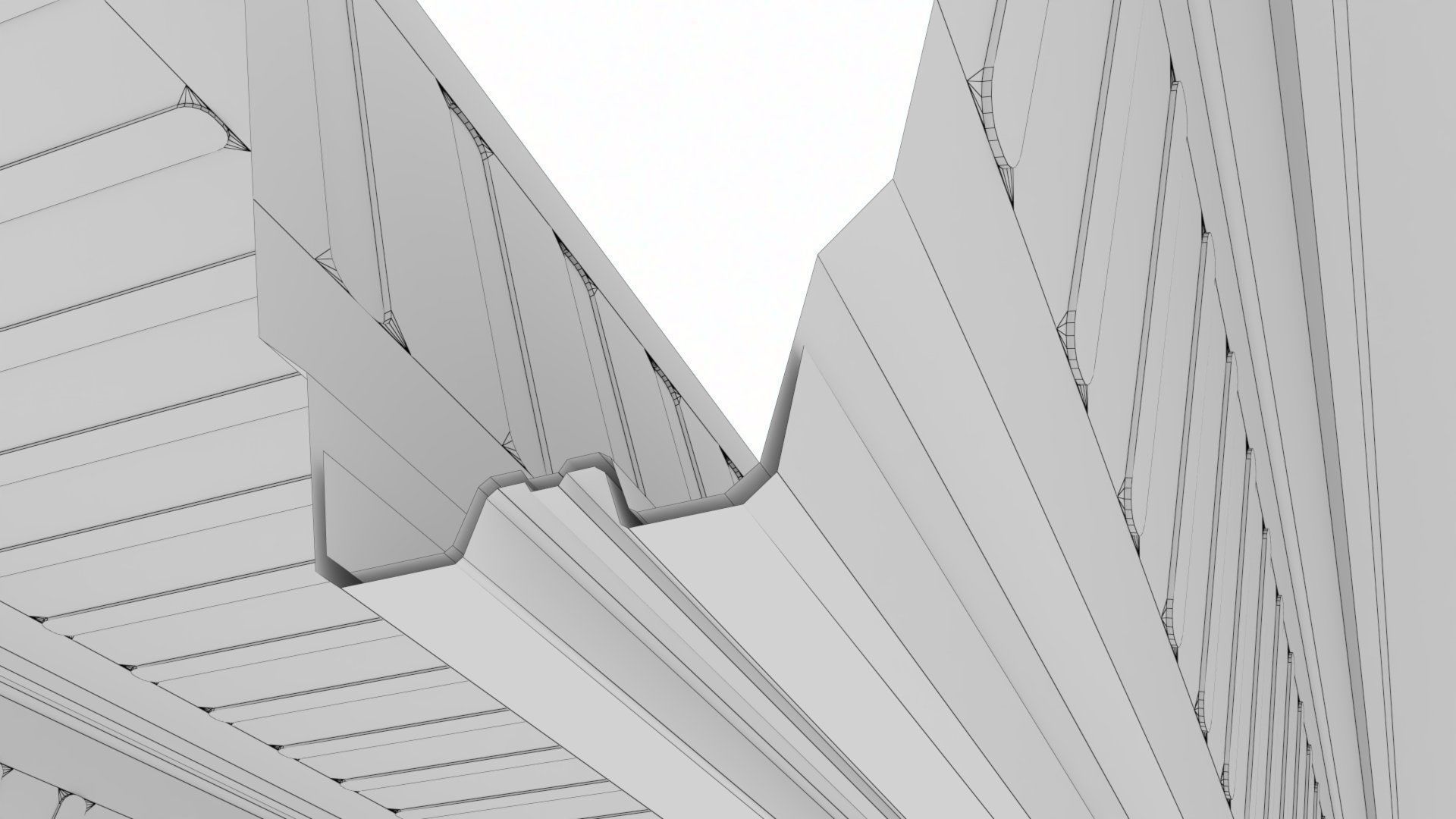 Composite Metal Deck Flooring 3D model_21