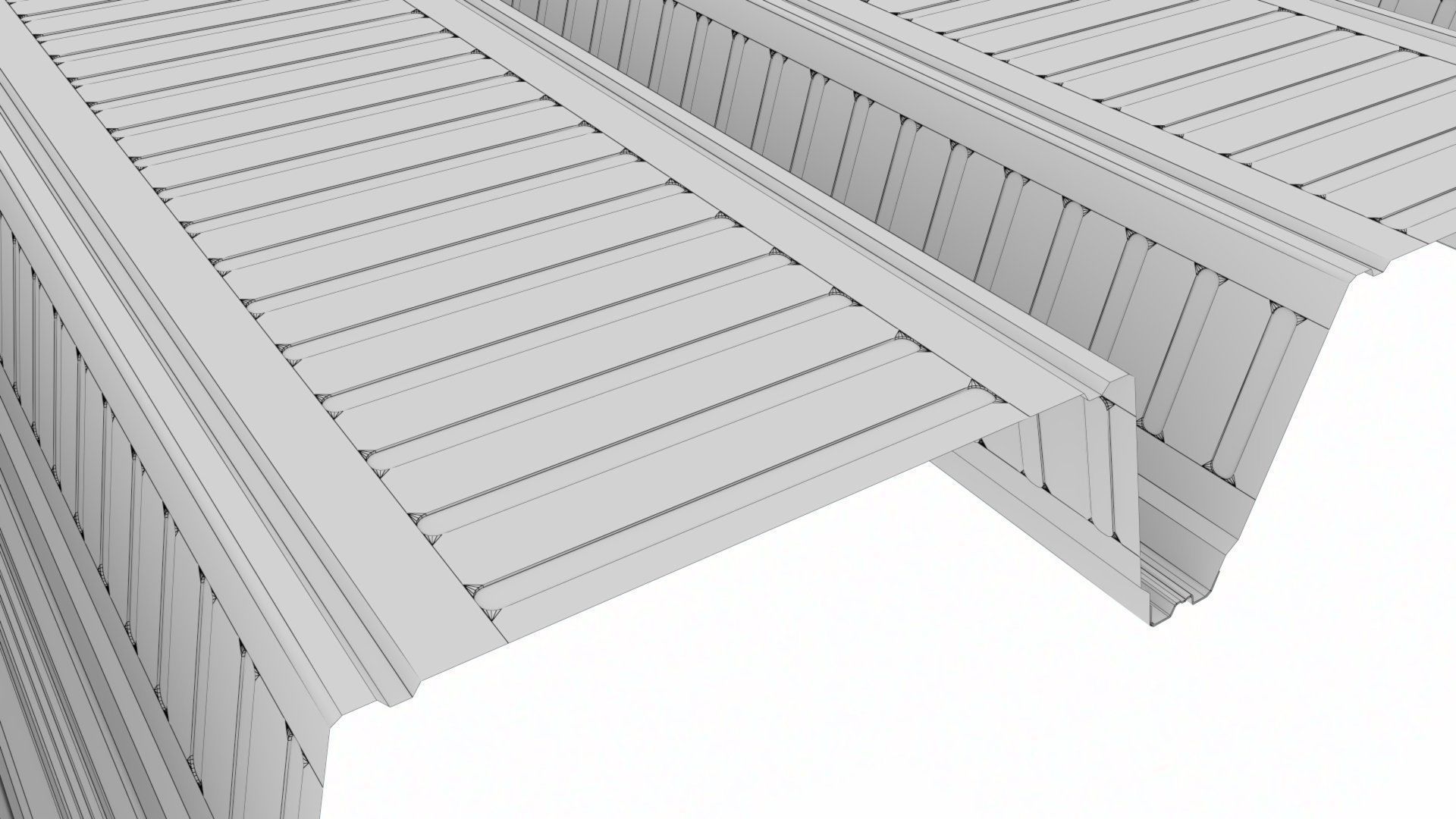 Composite Metal Deck Flooring 3D model_17