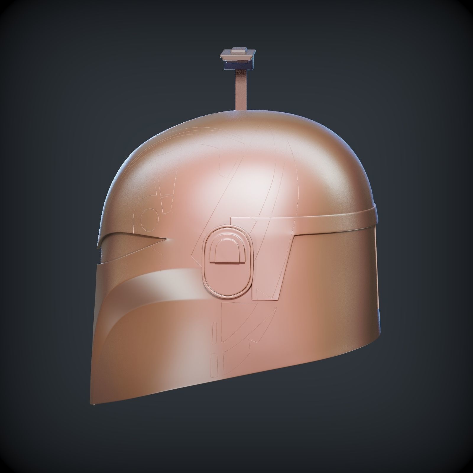 SABINE WREN HELMET FROM AHSOKA 1to1 SCALE 3D print model_5