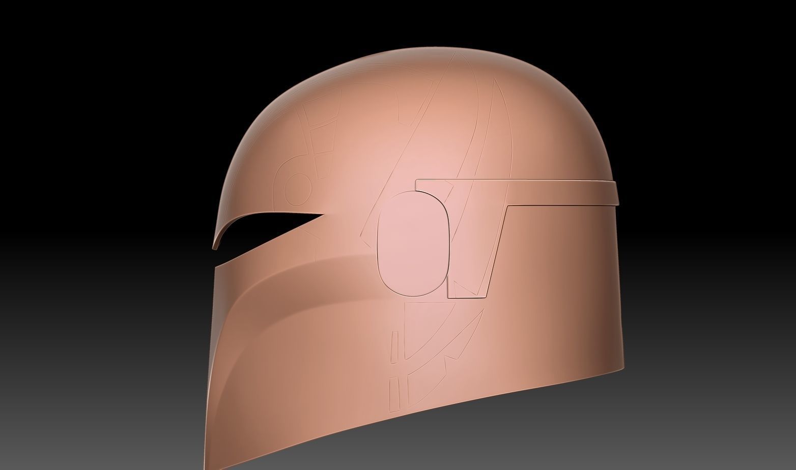 SABINE WREN HELMET FROM AHSOKA 1to1 SCALE 3D print model_18