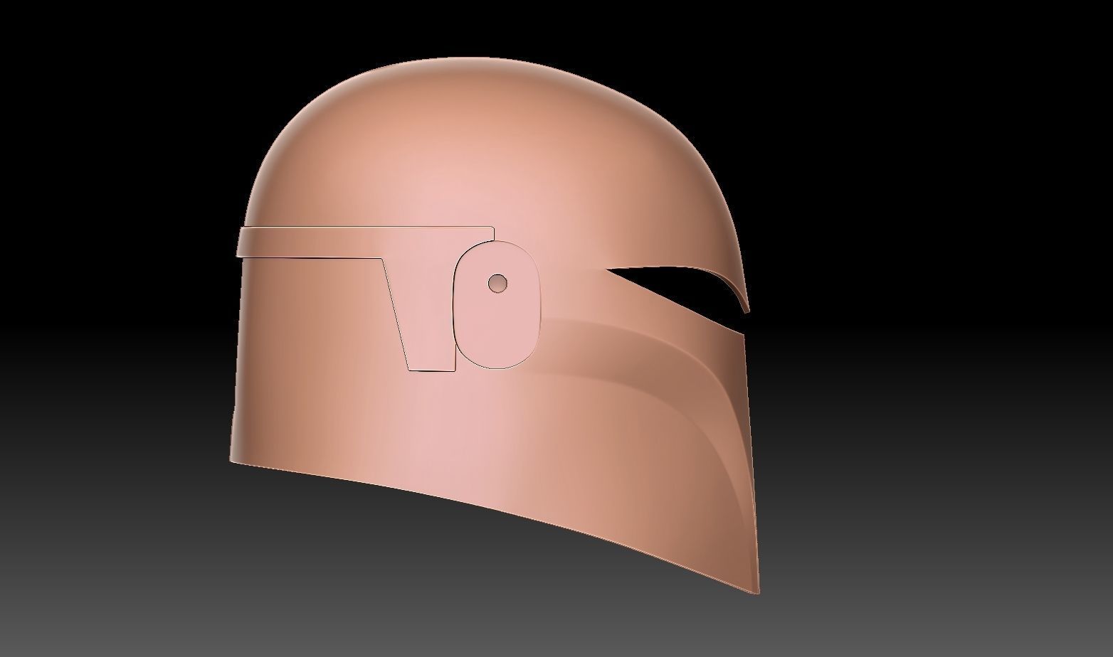 SABINE WREN HELMET FROM AHSOKA 1to1 SCALE 3D print model_22