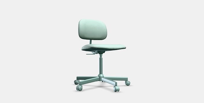 BLECKBERGET Swivel chair Low-poly 3D model
