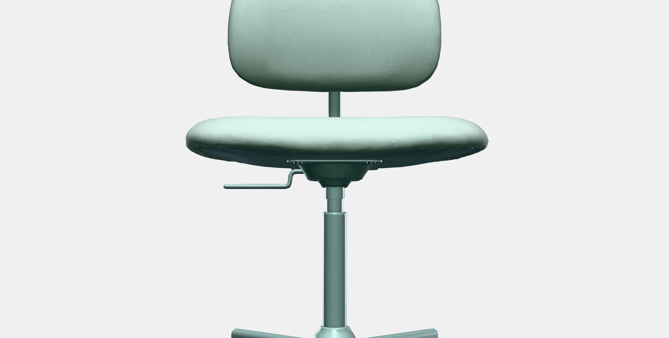 BLECKBERGET Swivel chair Low-poly 3D model_10
