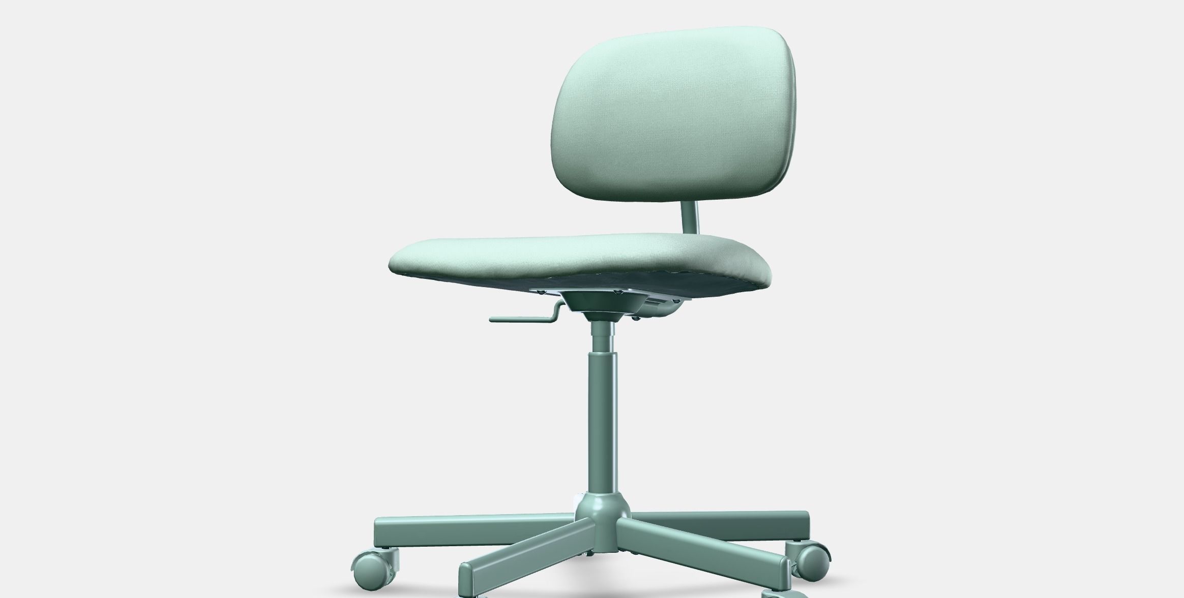 BLECKBERGET Swivel chair Low-poly 3D model_12