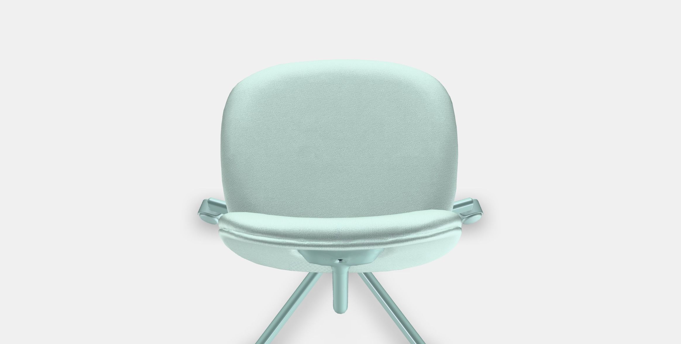BLECKBERGET Swivel chair Low-poly 3D model_7