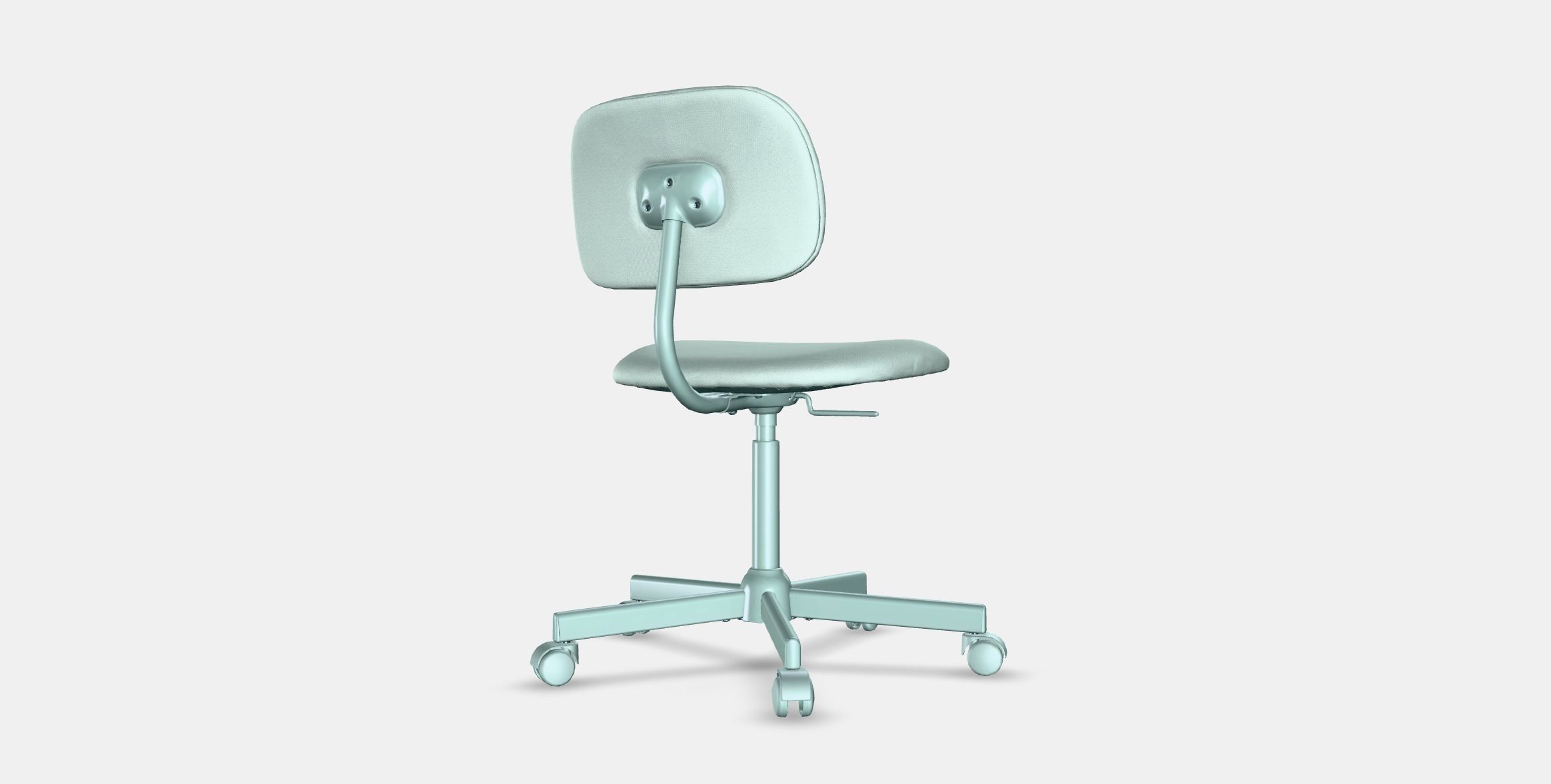 BLECKBERGET Swivel chair Low-poly 3D model_4