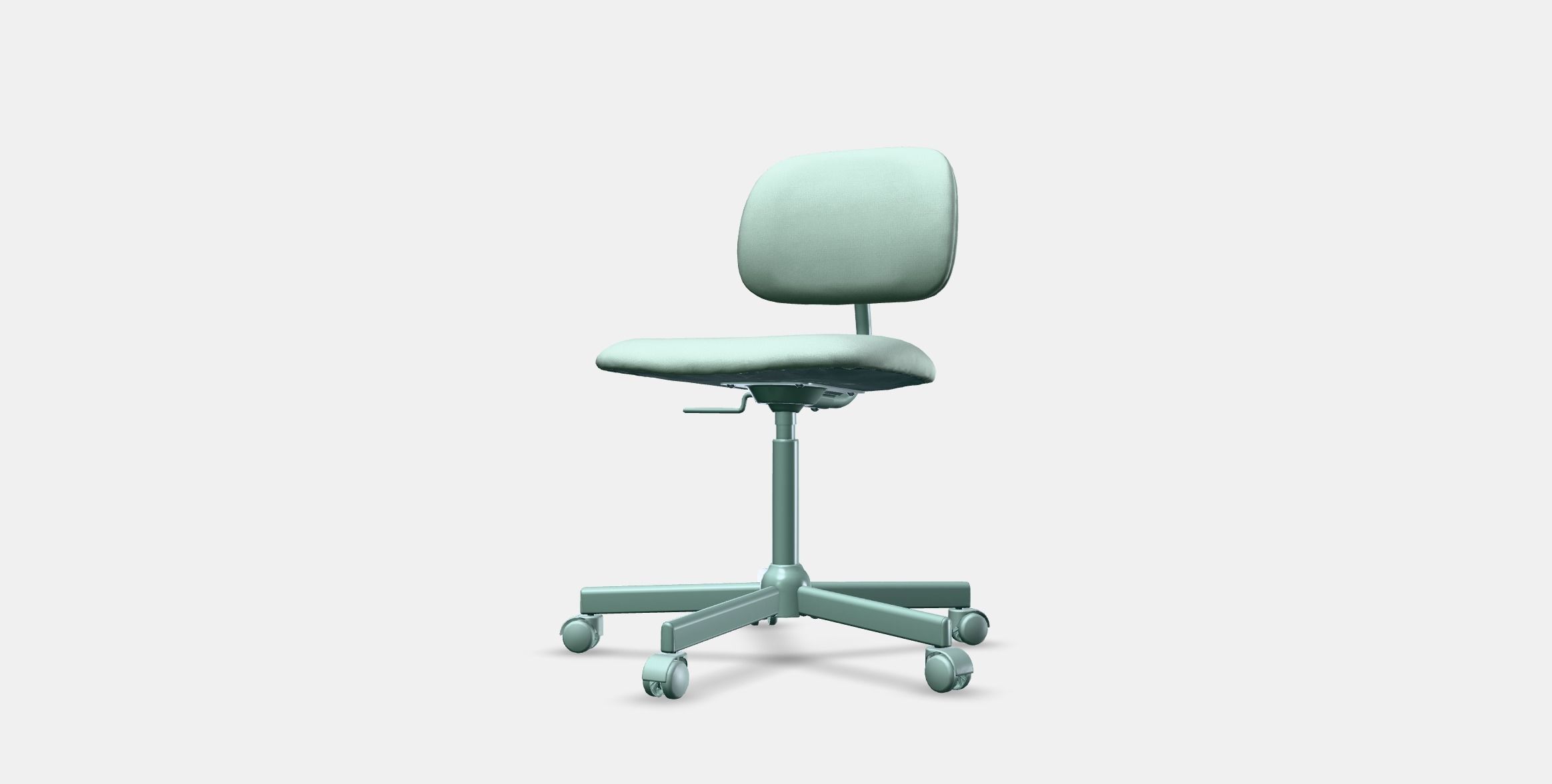 BLECKBERGET Swivel chair Low-poly 3D model_11