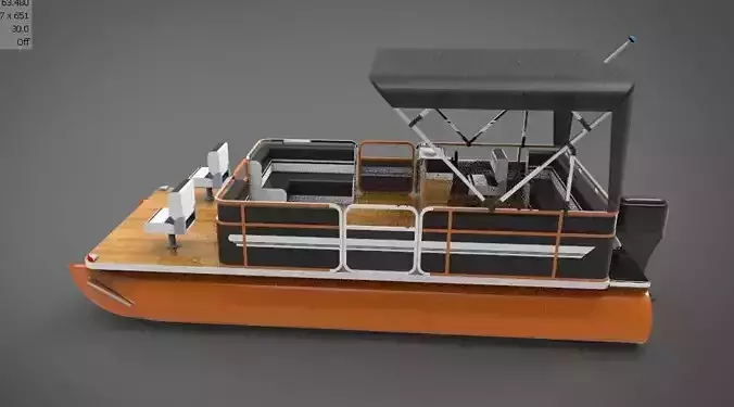 lake pontoon boat 