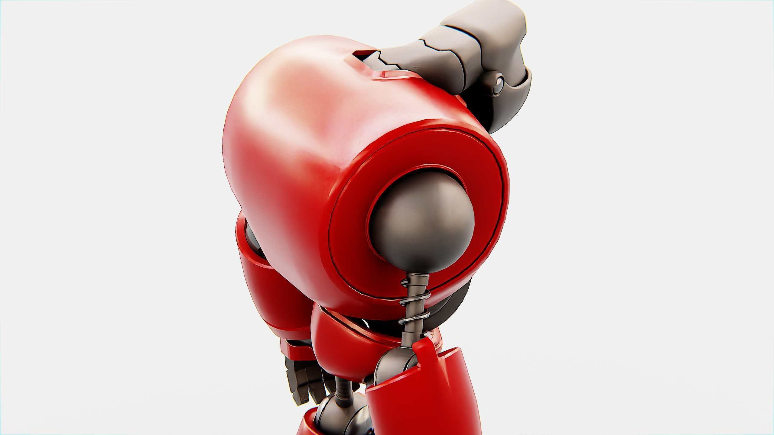 CRAZY FROG ROBOT Rigged for Unreal Engine - Unity - MIXAMO 3D model_24